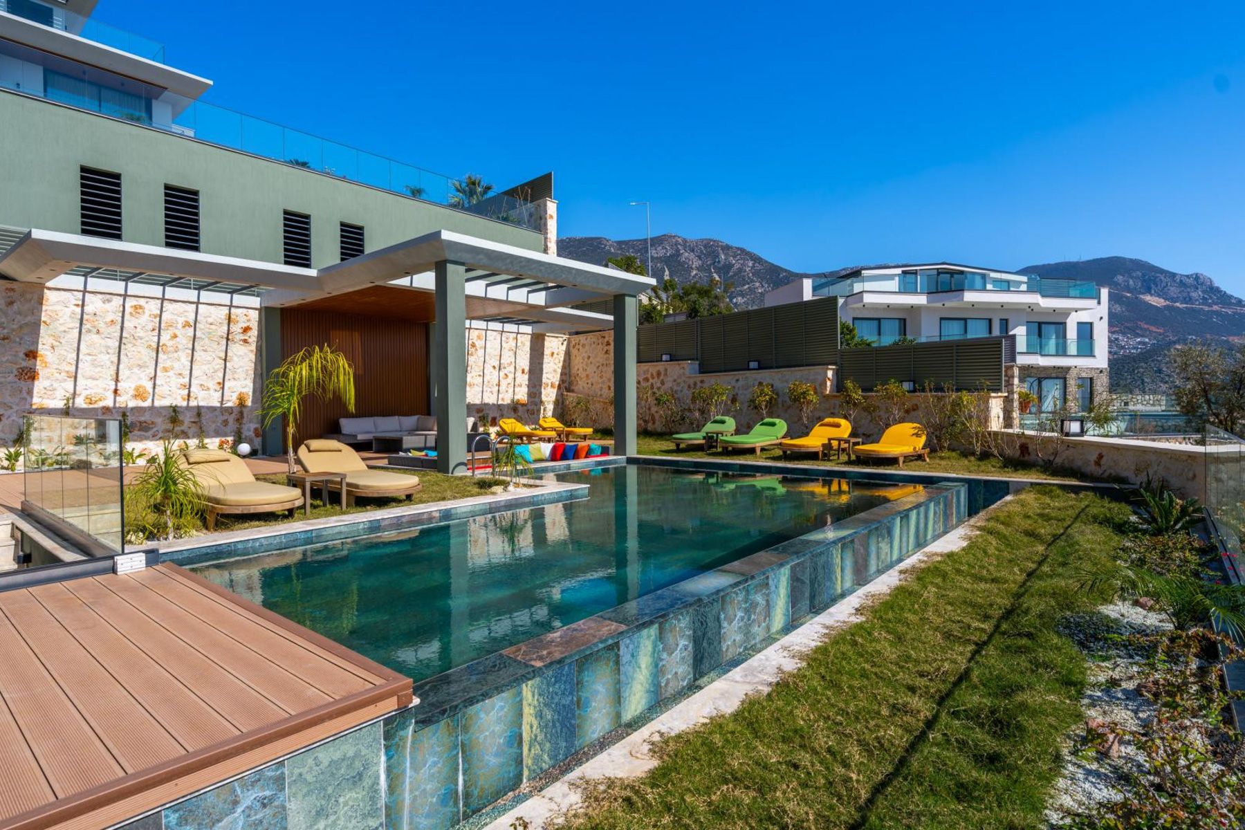 Villa Mercan Çukurbağ Kaş: 4-Bedroom Seaview Villa with Private Pool and Spa in Kaş, An