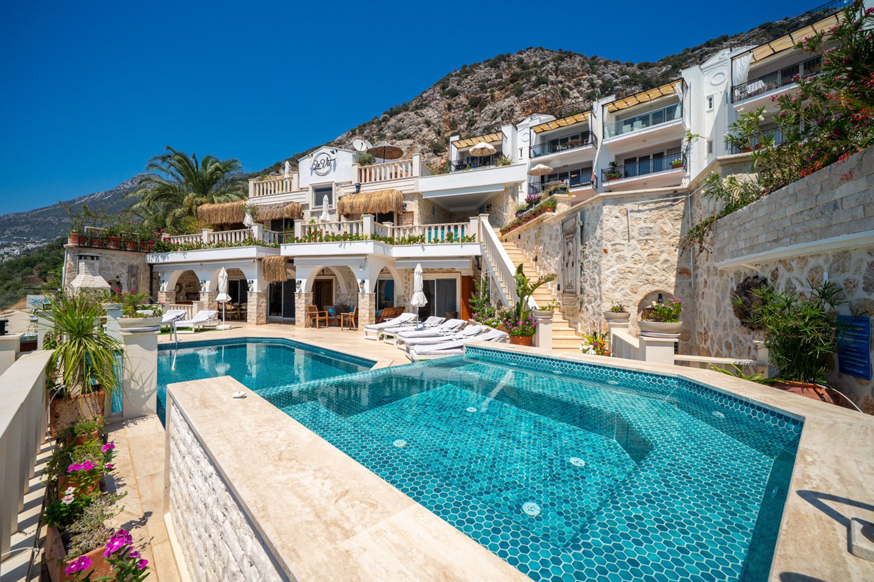 Villa Mercan Çukurbağ Kaş: 5-Bedroom Seaview Infinity Pool Villa in Kaş Antalya Turkey