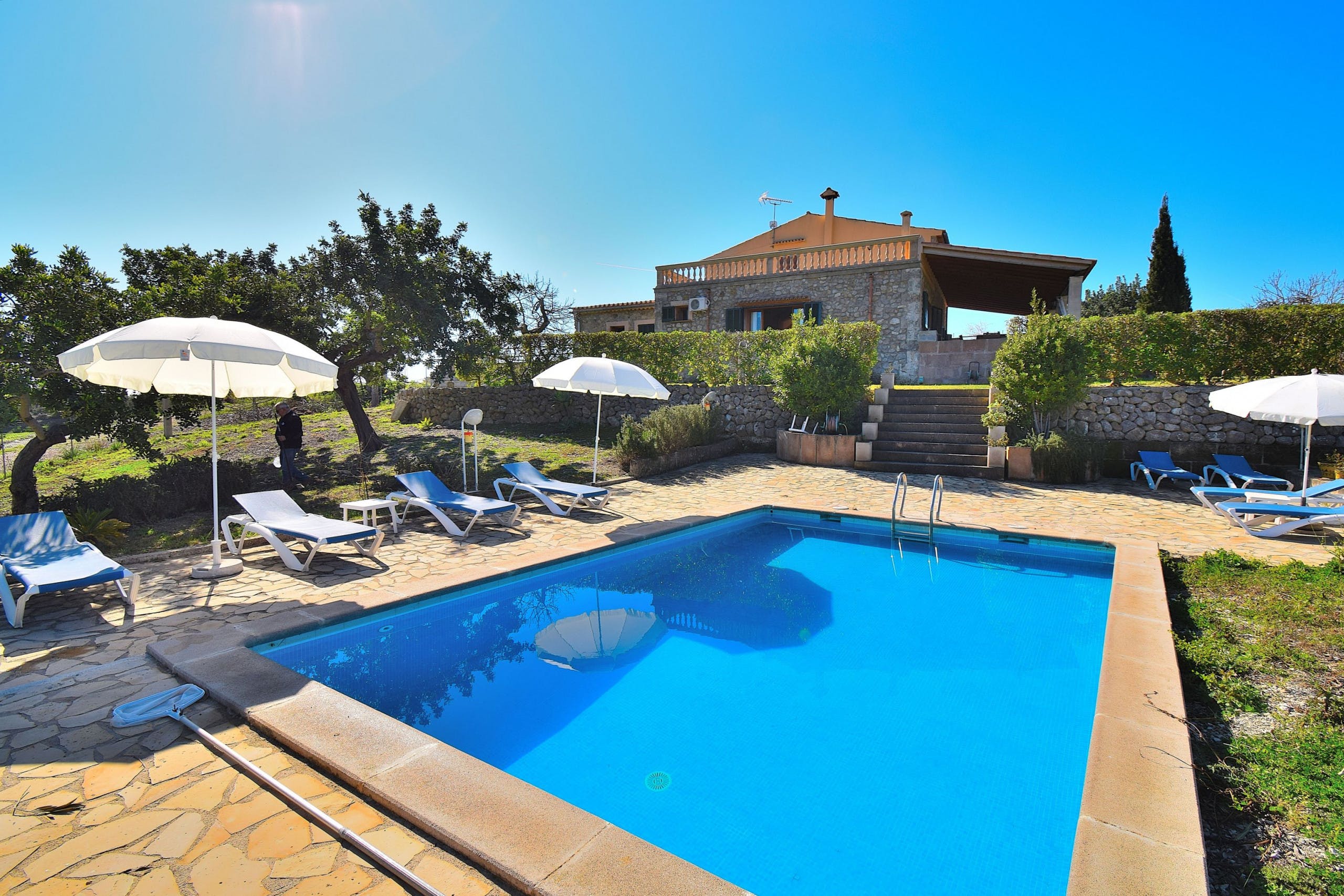 Villa Mestral Campanet Raiguer: Luxury 4-Bedroom Villa with Private Pool and Sea Views, Raiguer Mallorca
