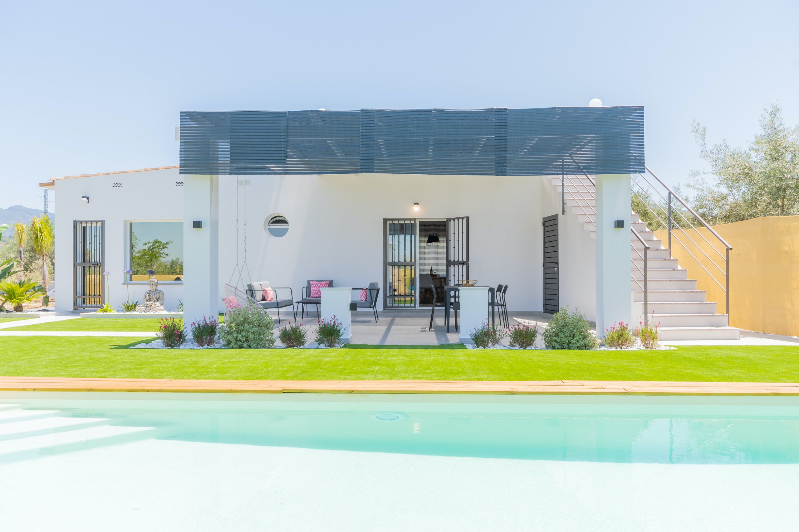 Villa Mestral Churriana Valle: Luxury 1-Bedroom Apartment with Sea View and Pool, Valle del Guadalhorce