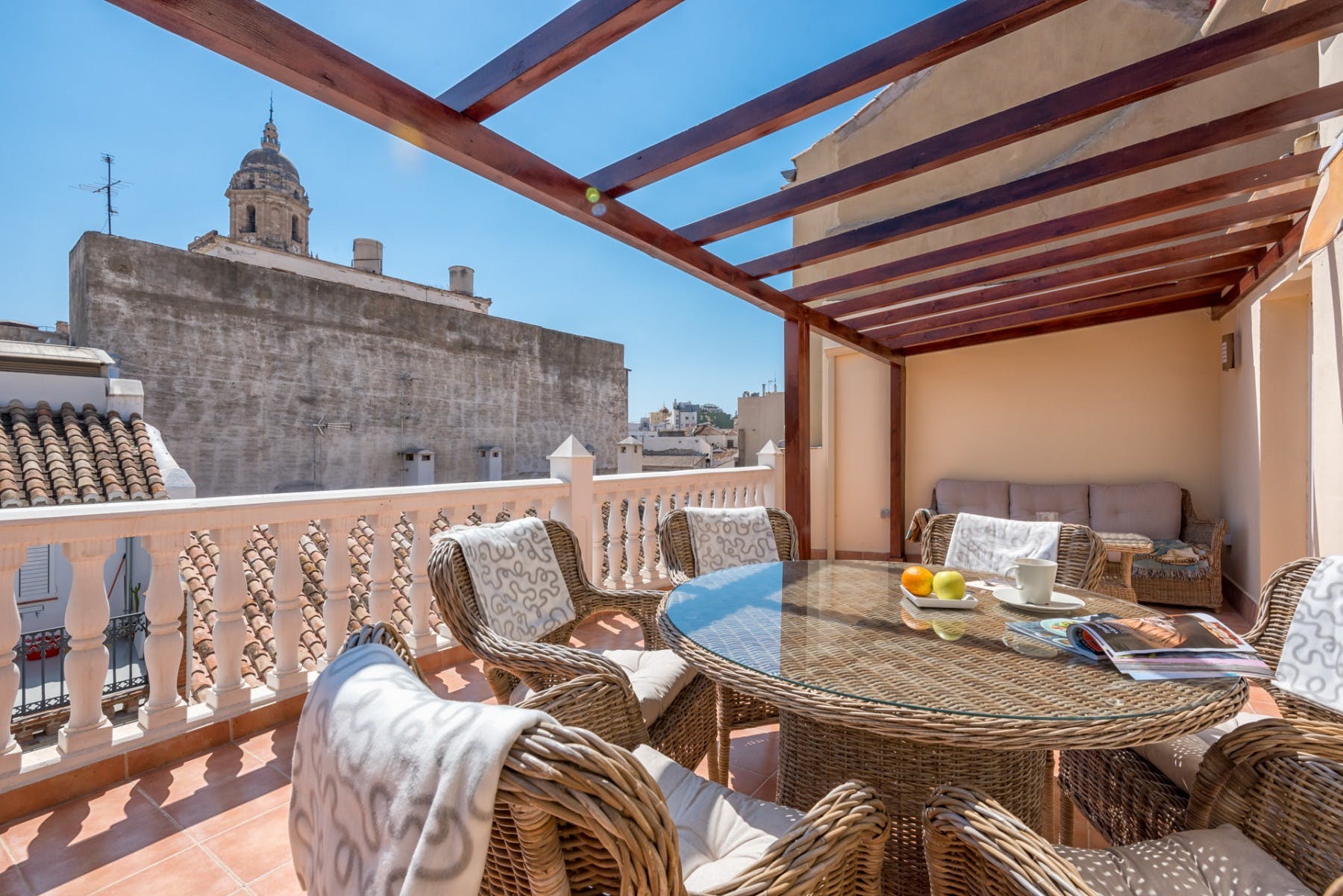 Villa Mestral El Palo Málaga 60978: Luxury 2-Bedroom Apartment with Terrace and Spa Near Beach, Malaga
