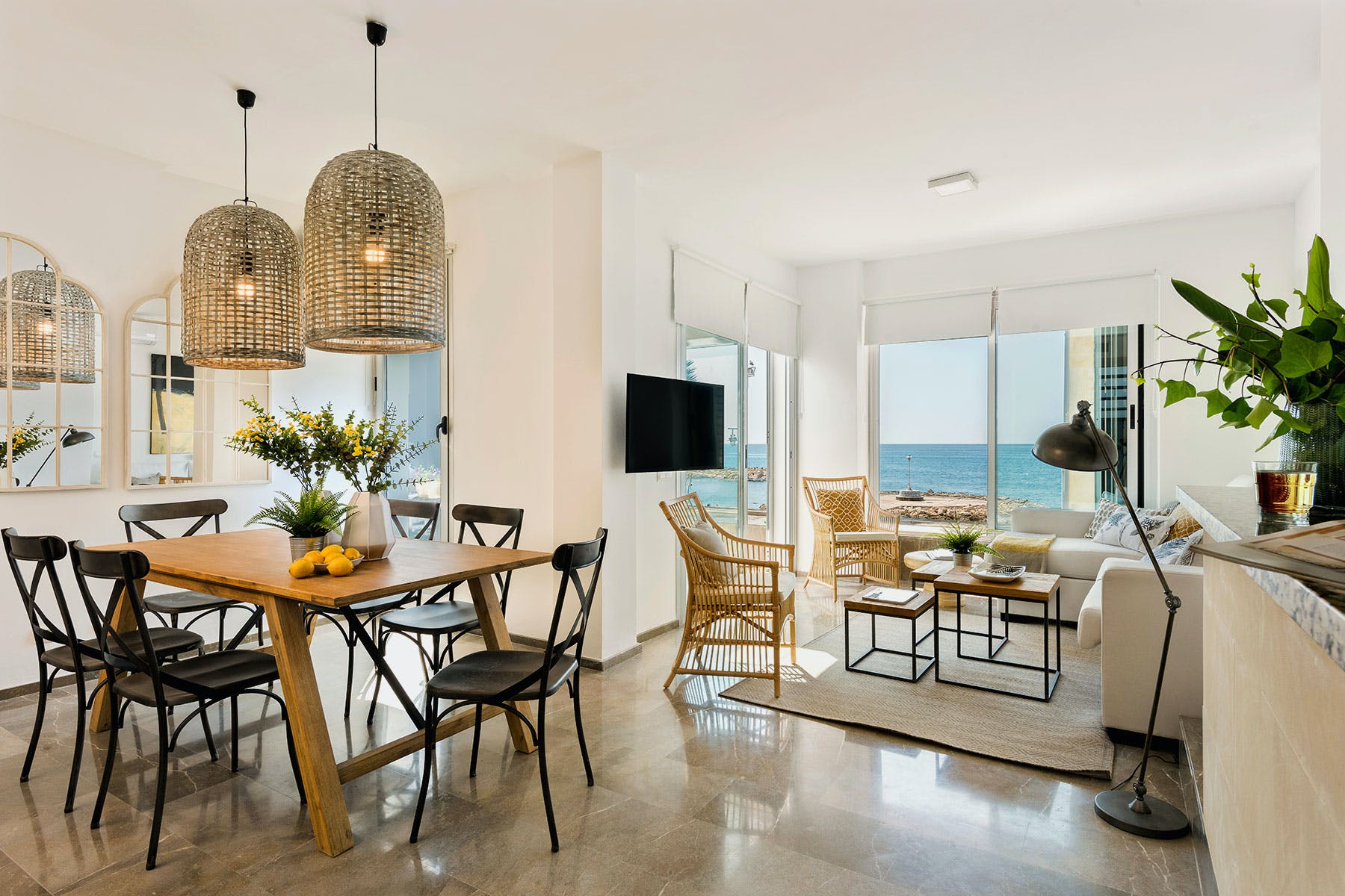 Villa Mestral El Palo Malaga: Luxury 2-Bedroom Apartment with Sea Views and Spa, La Malagueta Malaga