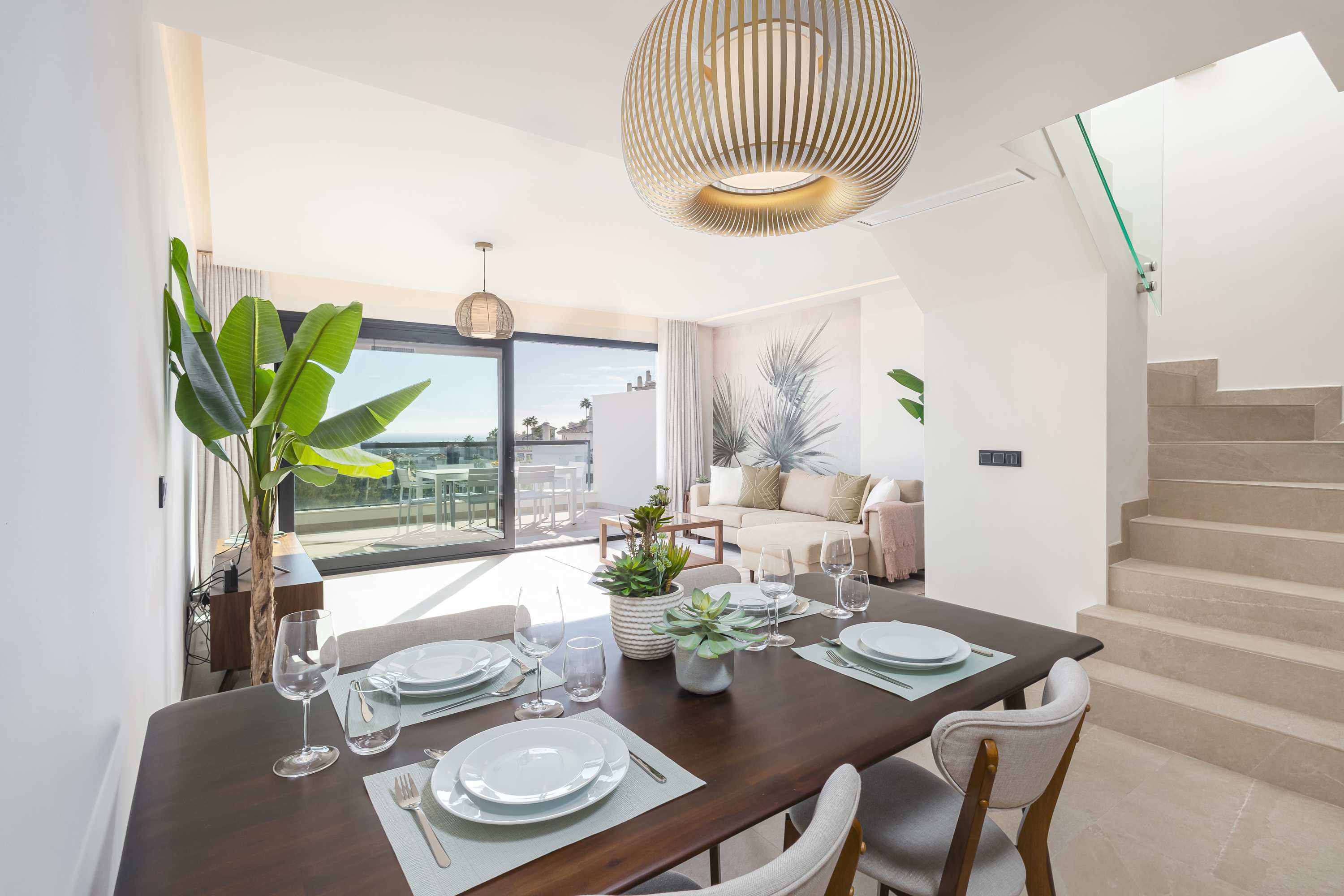 Villa Mestral Guadalmina San Pedro 1211752: Penthouse Rental with Sea Views and Pool Access, San Pedro de Alcántara