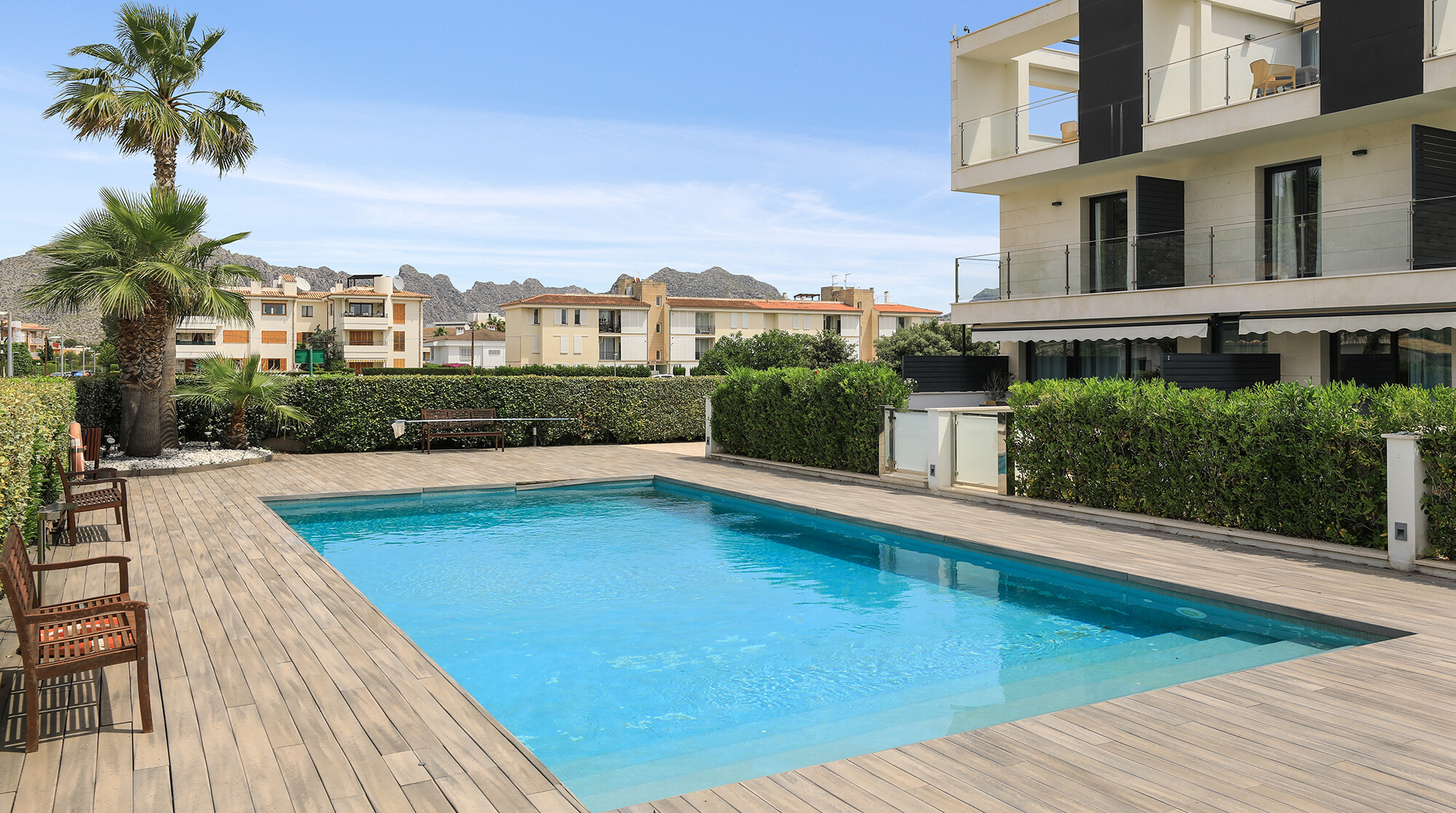 Villa Mestral Llenaire Pollença 39213: Luxury 3-Bedroom Villa with Pool and Sea Views, Pollença Mallorca