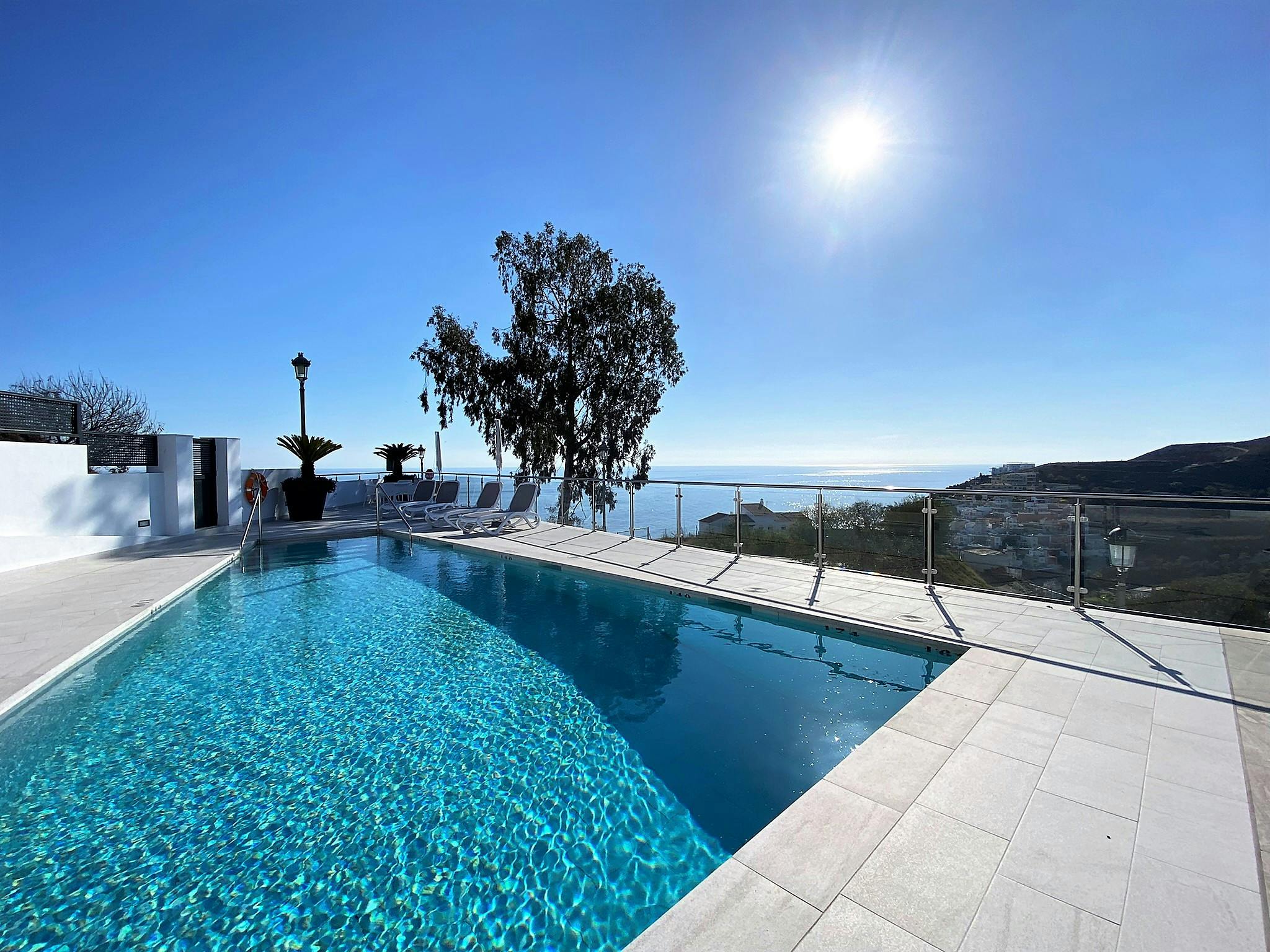 Villa Mestral Maro Nerja 1186863: Luxury 3-Bedroom Apartment with Sea Views and Pool, Nerja