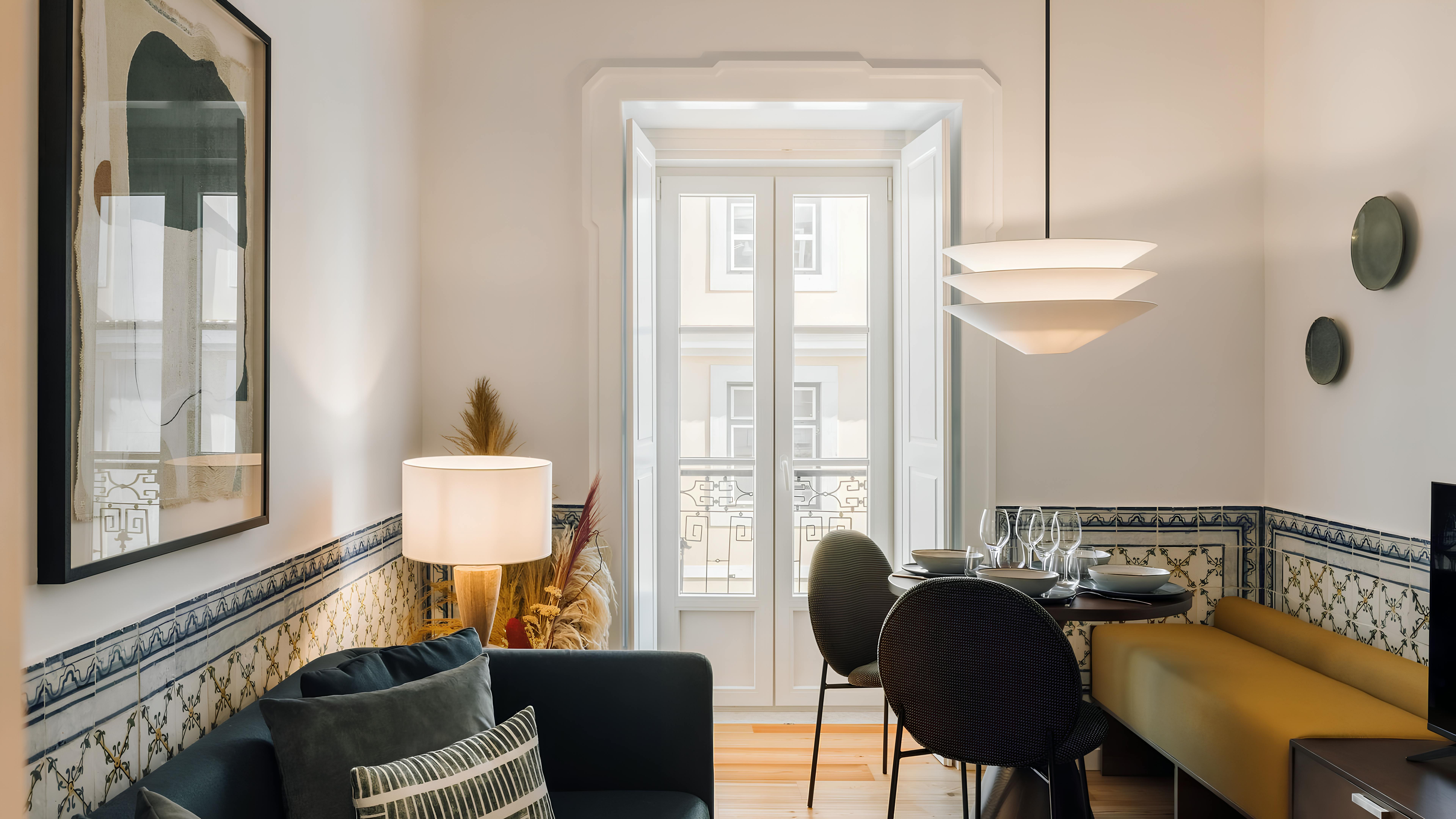 Villa Nortada Alfama Lisboa 1457421: Luxury 2-Bedroom Apartment with Spa and Air-Con, Baixa Lisbon