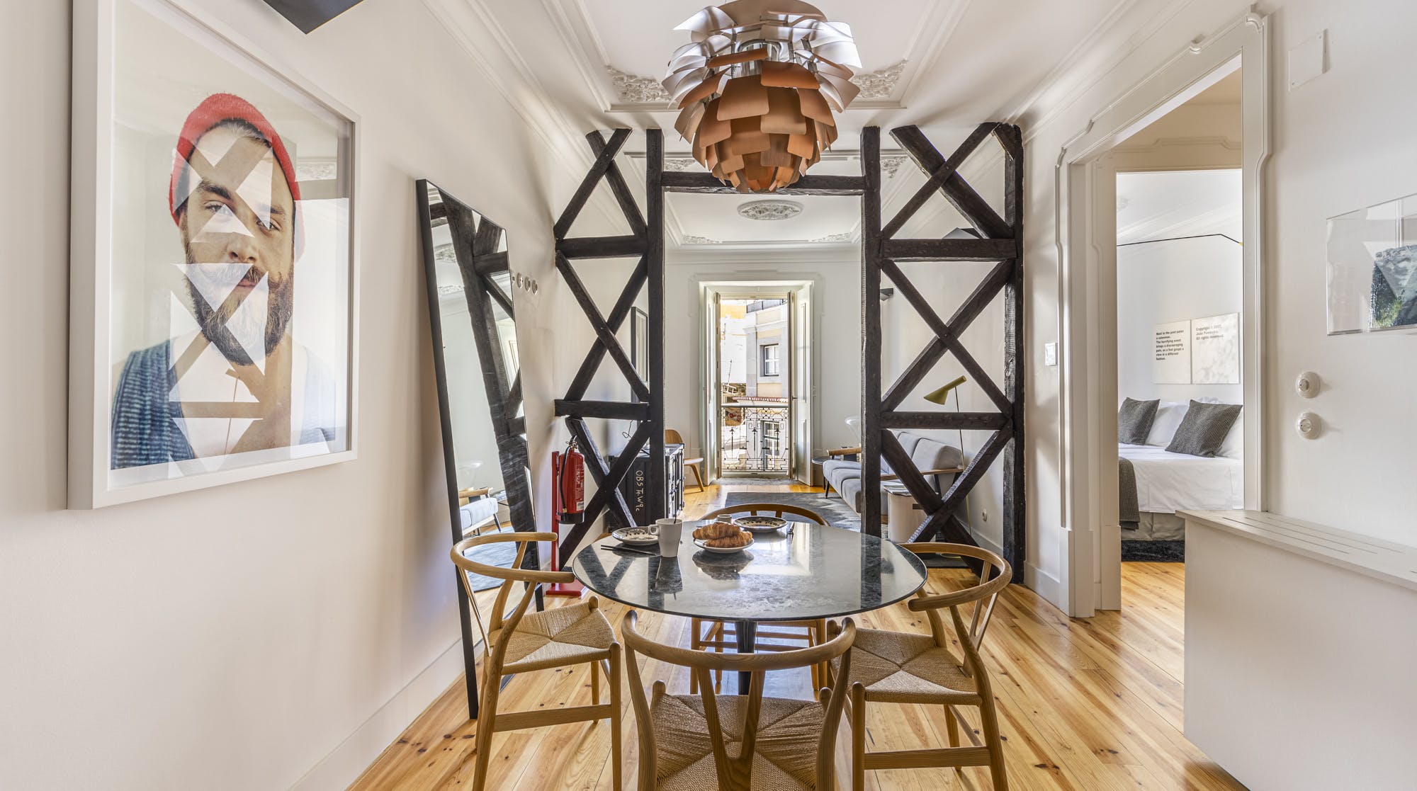 Villa Nortada Alvalade Lisboa: Luxury 2-Bedroom Apartment with Sea Views and Spa in Lisbon Campo Pequeno