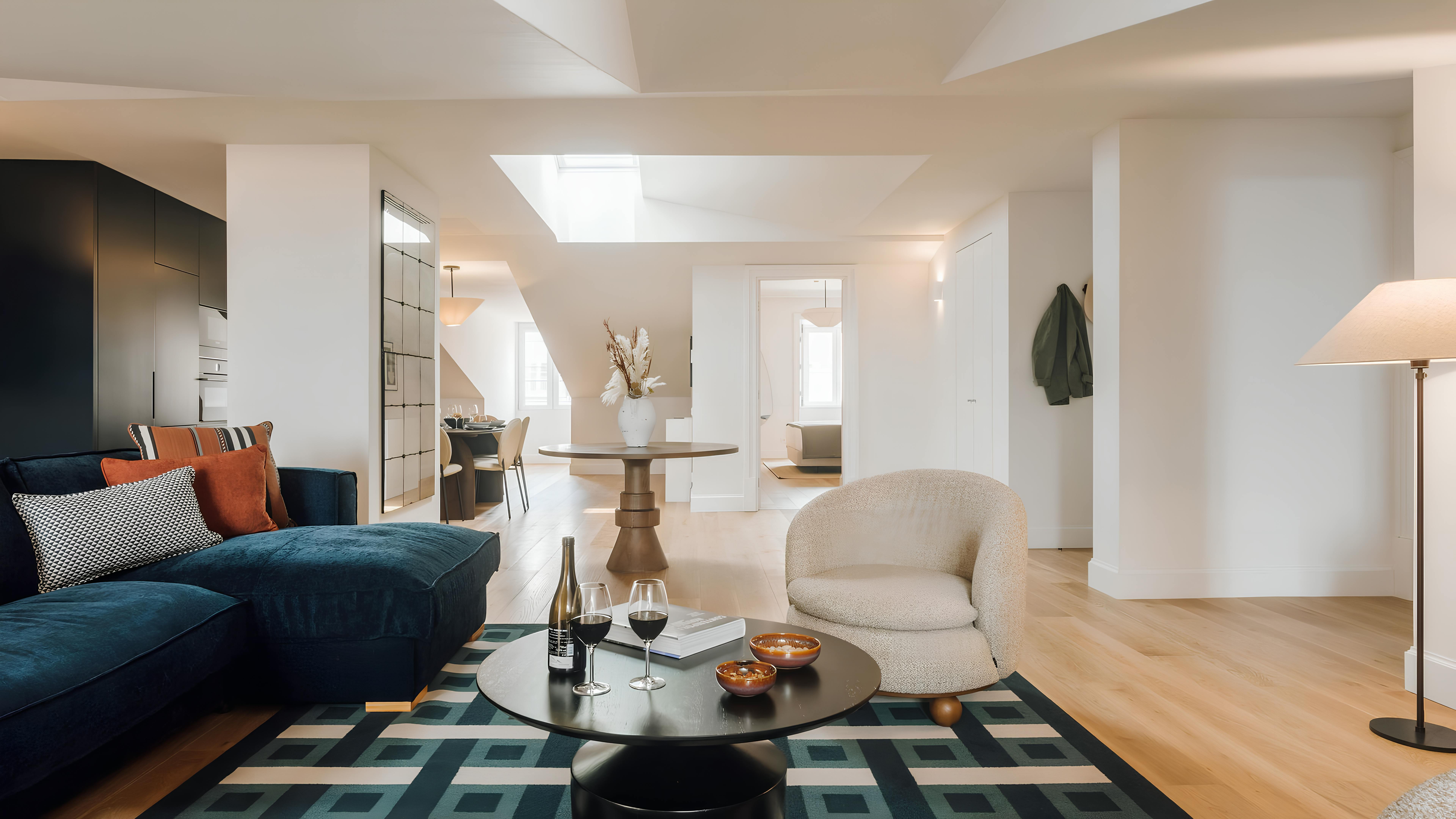 Villa Nortada Azulejo Santos 1457429: Luxury 2-Bedroom Apartment with Spa and Family Amenities, Santos Lisbon