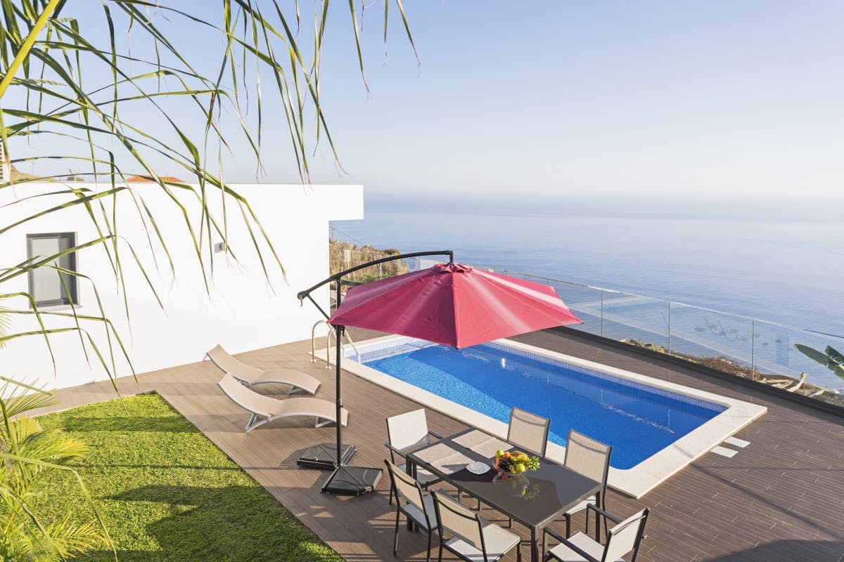 Villa Nortada Esmeralda Paul do Mar: Luxury 2-Bedroom Apartment with Sea Views and Pool, Calheta Madeira