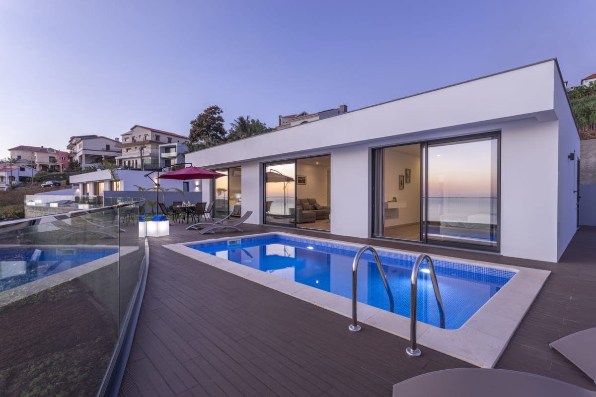 Villa Nortada Oleandro Arco Calheta: Luxury 2-Bedroom Apartment with Private Pool and Sea Views, Calheta Madeira