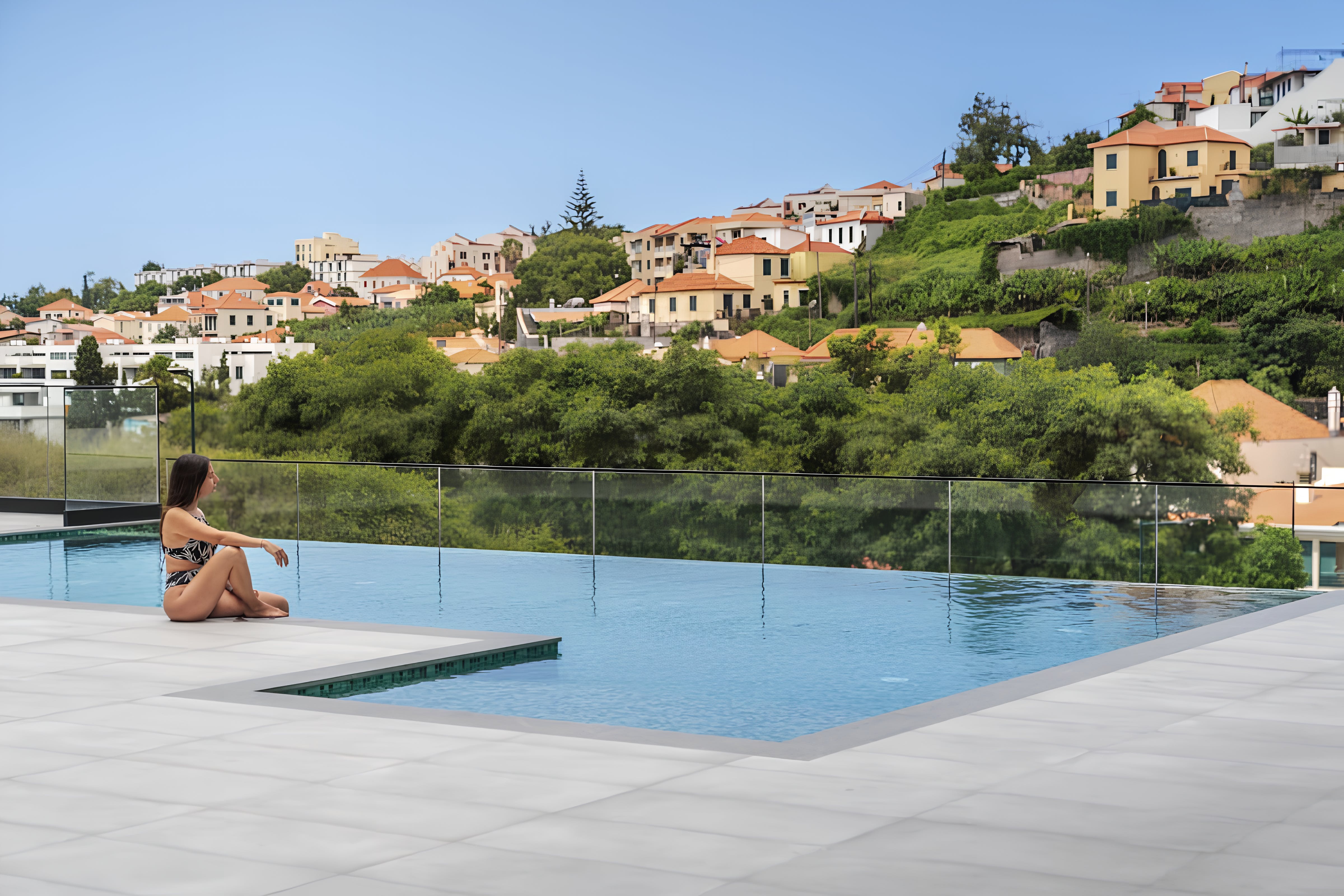 Villa Nortada Oleandro São Pedro Funchal: Luxury 2-Bedroom Apartment with Private Pool and Parking, Funchal