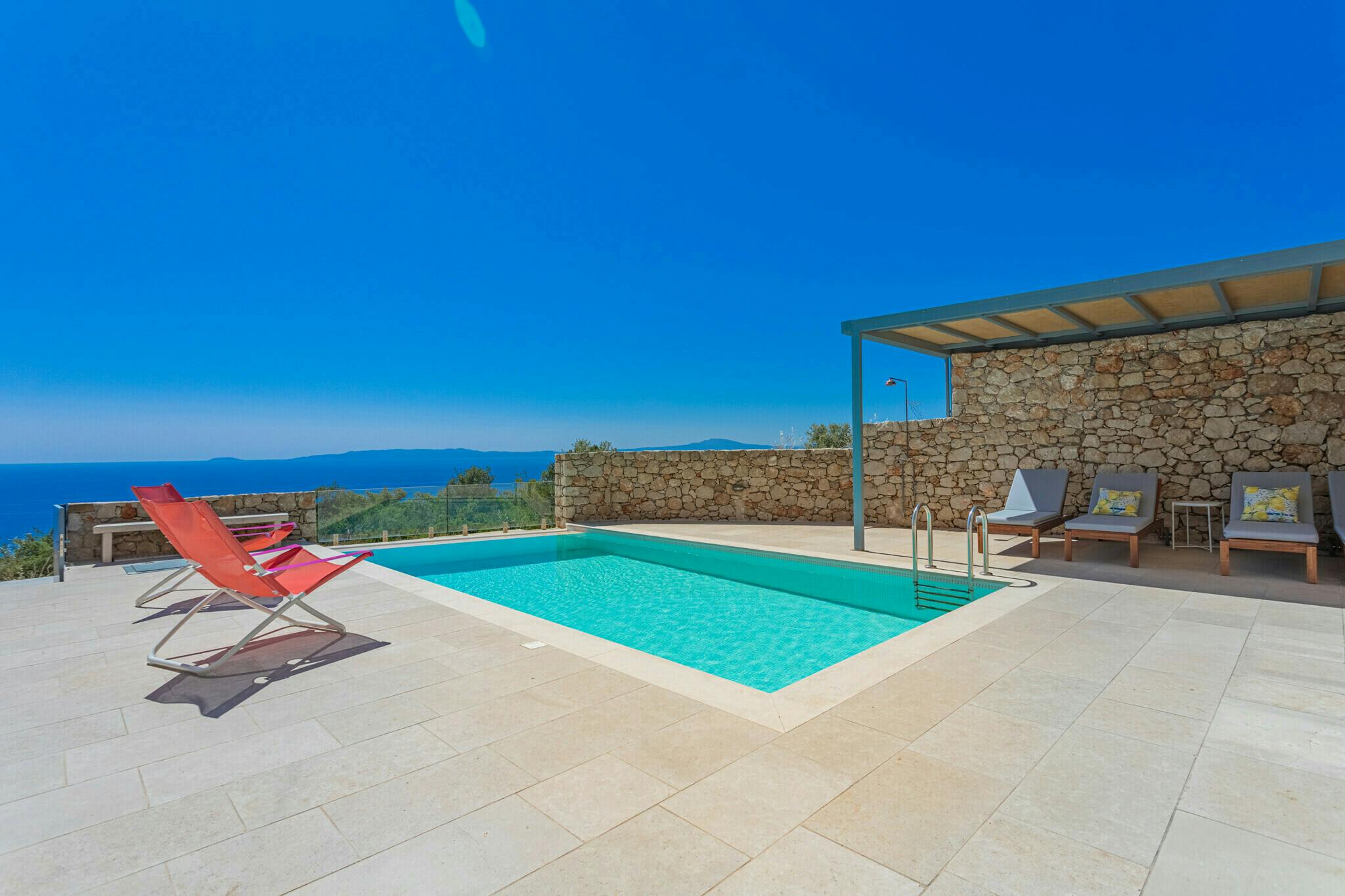 Villa Notos Oleandro Stoupa: Luxury 4-Bedroom Villa with Private Pool and Sea Views, Messenia