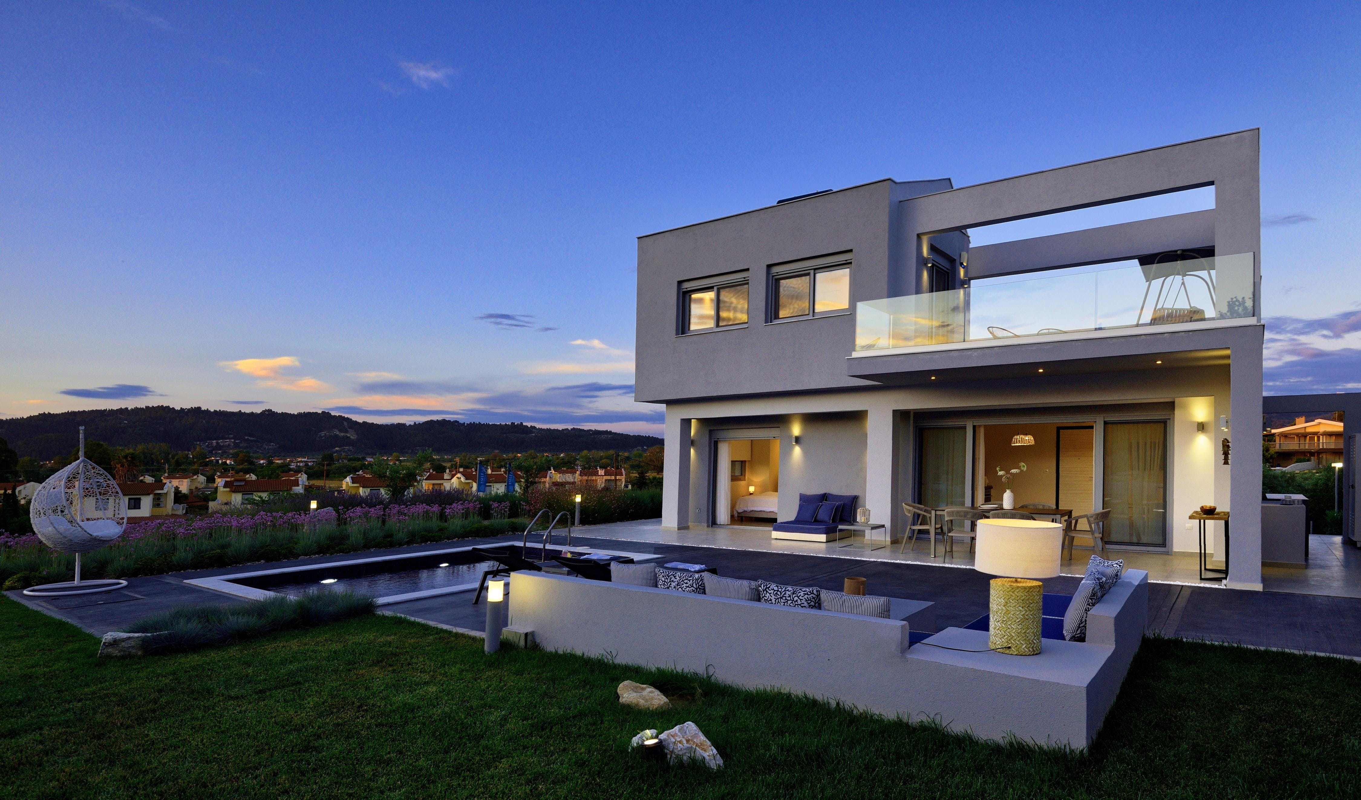 Villa Notos Skala Kassandreia: Luxury 2-Bedroom Apartment with Pool and Sea Views, Kassandreia