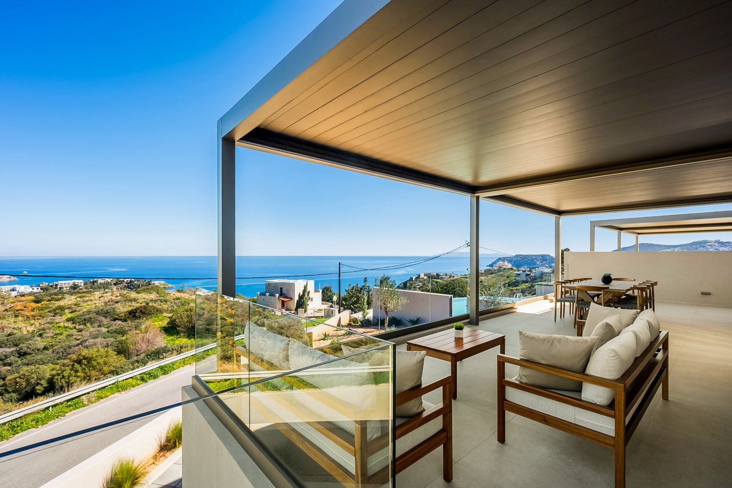 Villa Opálios Ammoudara Heraklion: 5-Bedroom Seaview Infinity Pool Villa in Heraklion, Crete |