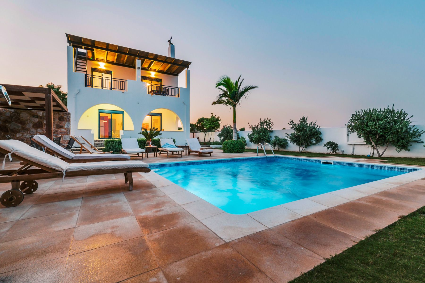 Villa Orizonta Lachania Rhodes: 4-Bedroom Villa with Private Pool, Sea Views & Spa in Lachan