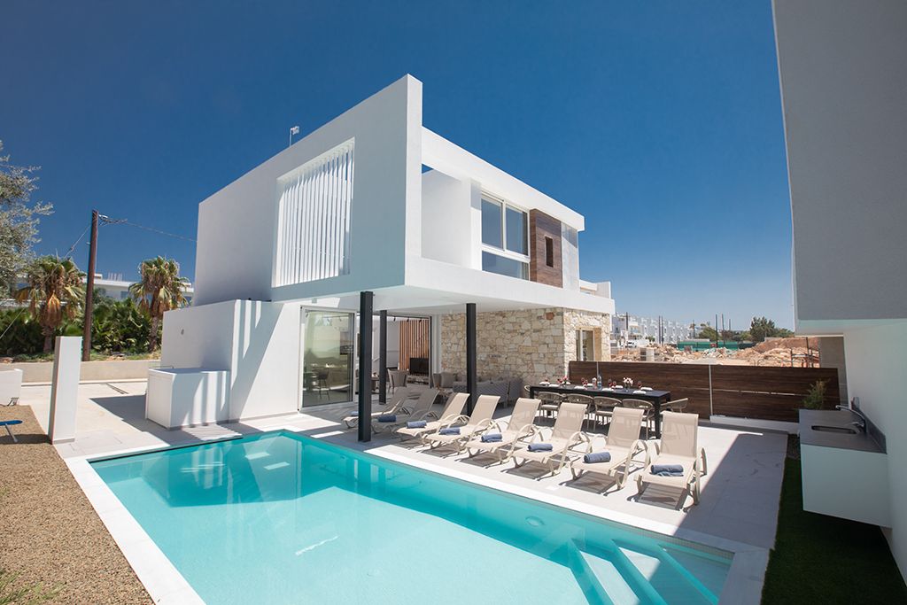 Villa Ostria Agios Theodoros Ayia Napa: Luxury 5-Bedroom Villa with Private Pool and Sea Views, Ayia Napa