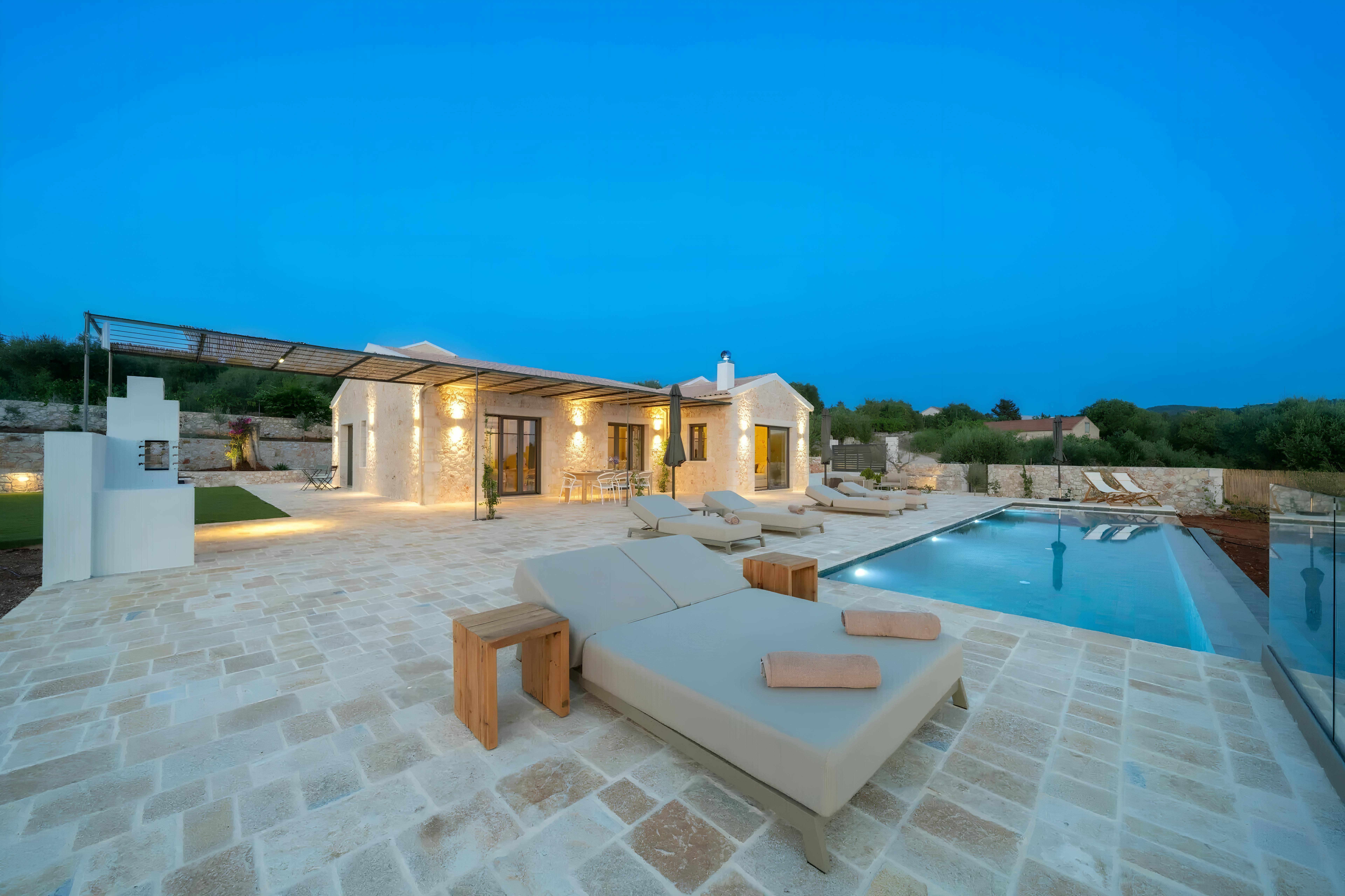 Villa Prasinos Agia Efthymia Kefallonia: Luxury 3-Bedroom Villa with Private Pool and Sea Views, Kefallonia