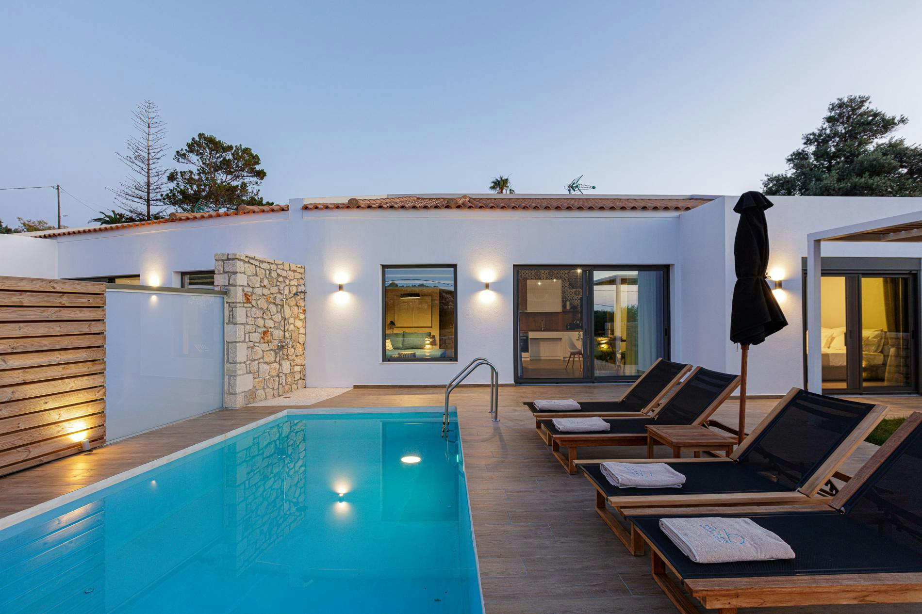 Villa Prasinos Armeni Rethymno: Luxury 2-Bedroom Villa with Private Pool and Sea Views, Rethymno Crete
