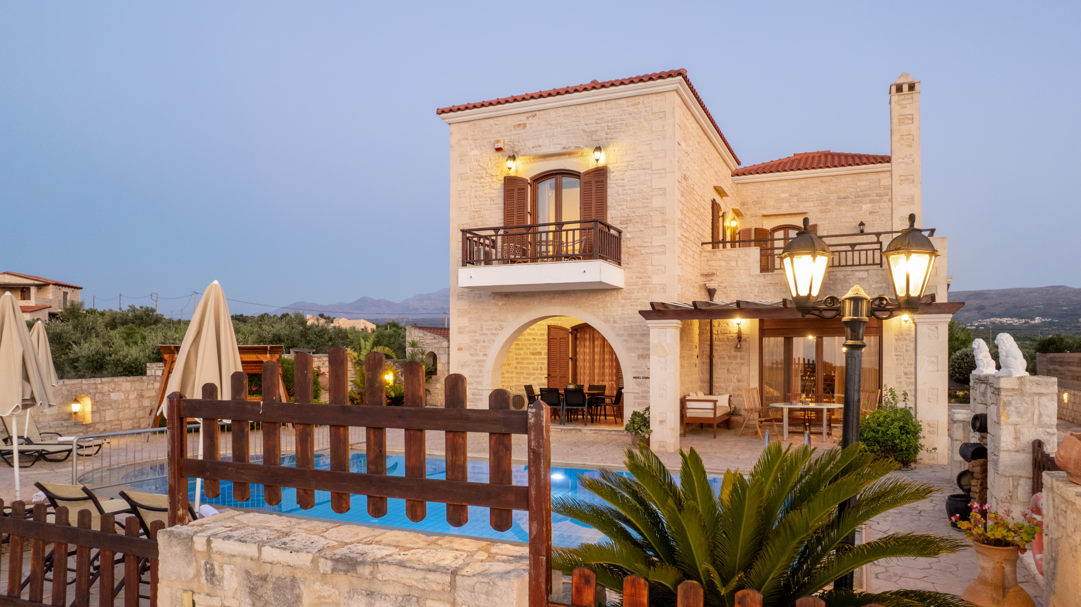 Villa Prasinos Asteri Rethymno: Luxury 4-Bedroom Villa with Private Pool and Sea Views, Rethymno Crete