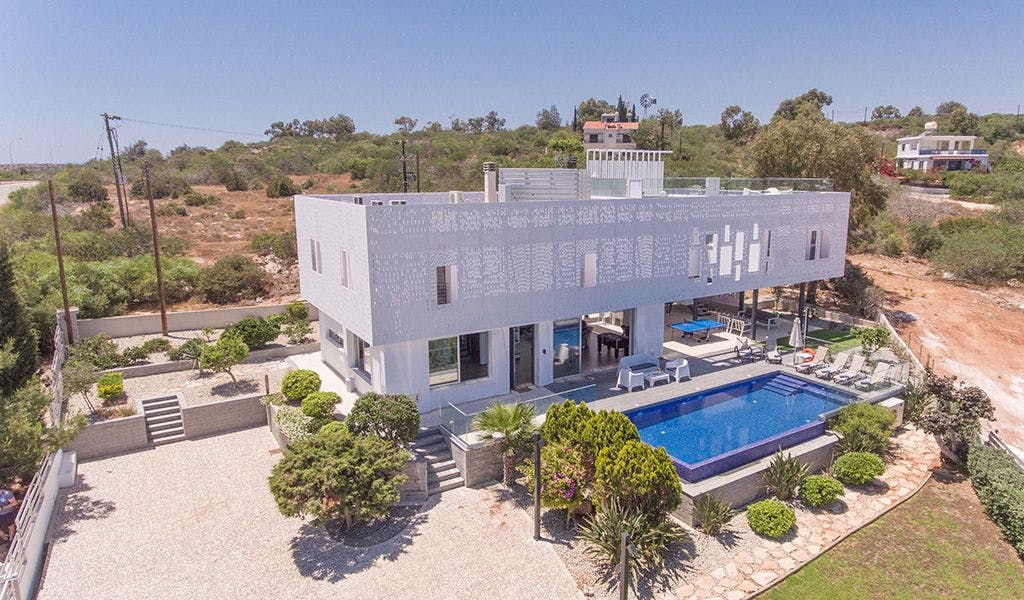 Villa Prasinos Capo Konnos Protaras: Luxury 6-Bedroom Villa with Private Pool and Sea Views, Protaras Cyprus