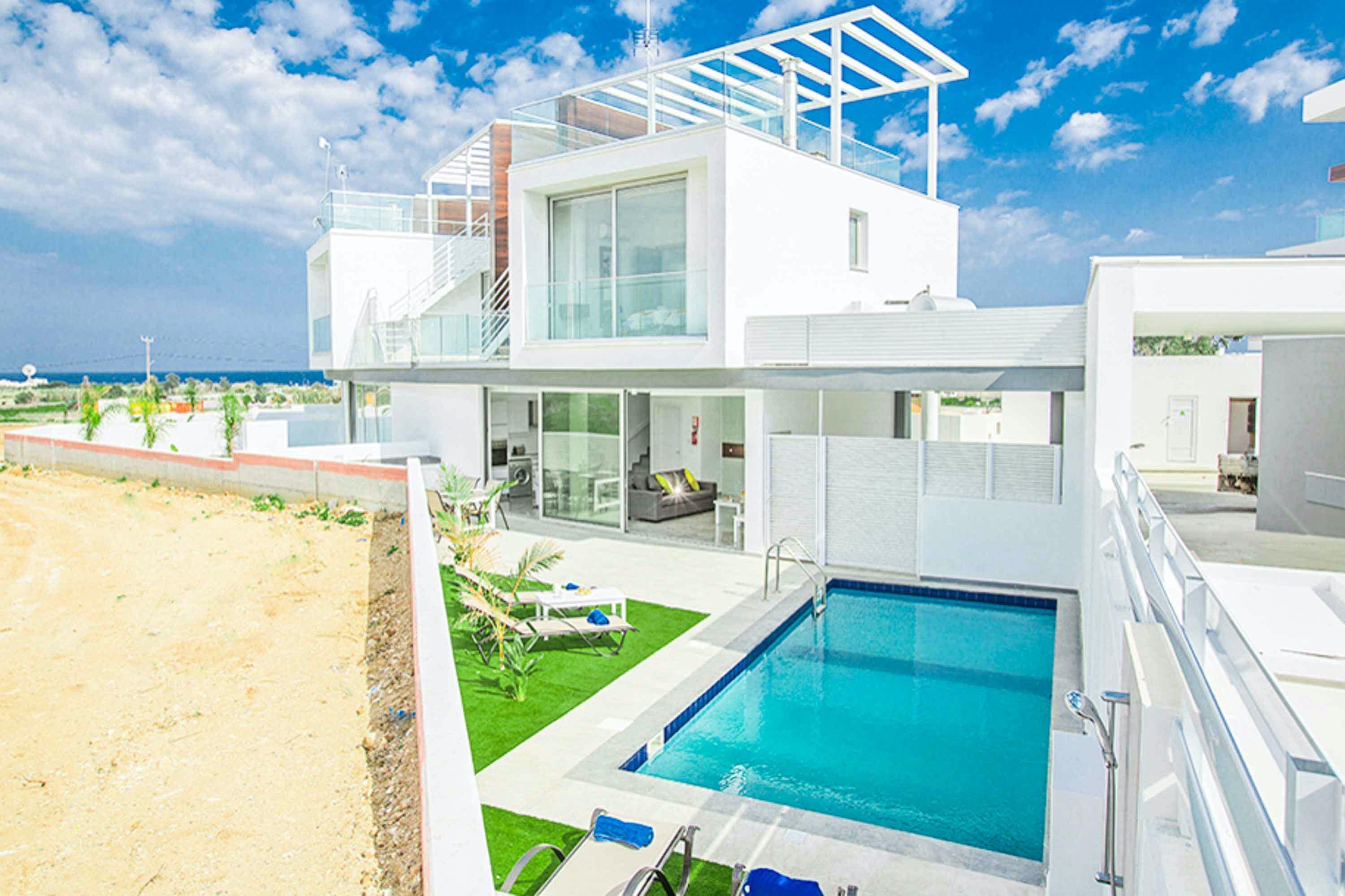 Villa Prasinos Fig Tree Protaras: Luxury 2-Bedroom Villa with Private Pool and Sea Views, Protaras