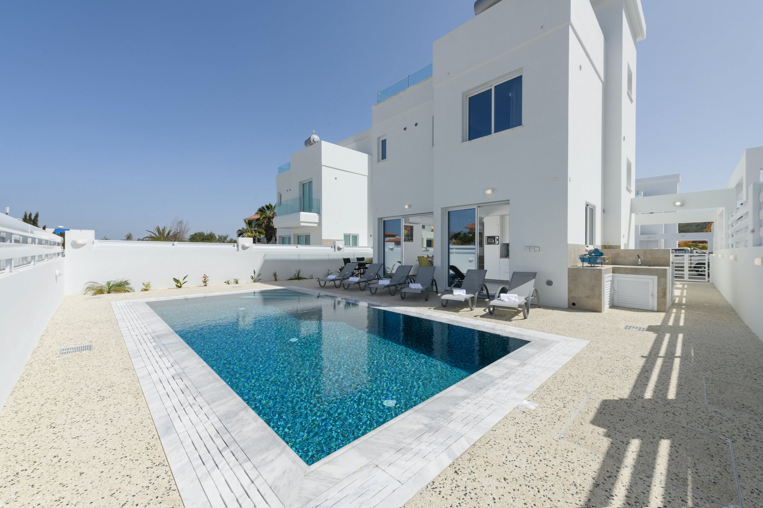 Villa Prasinos Kapparis Protaras: Luxury 3-Bedroom Villa with Private Pool and Sea Views, Protaras Cyprus
