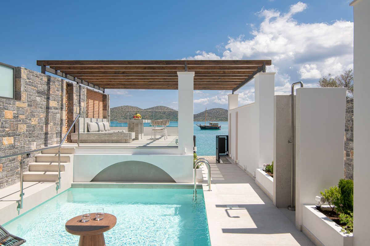 Villa Prasinos Kolokytha Elounda: Luxury 2-Bedroom Villa with Private Pool and Sea Views, Elounda Crete