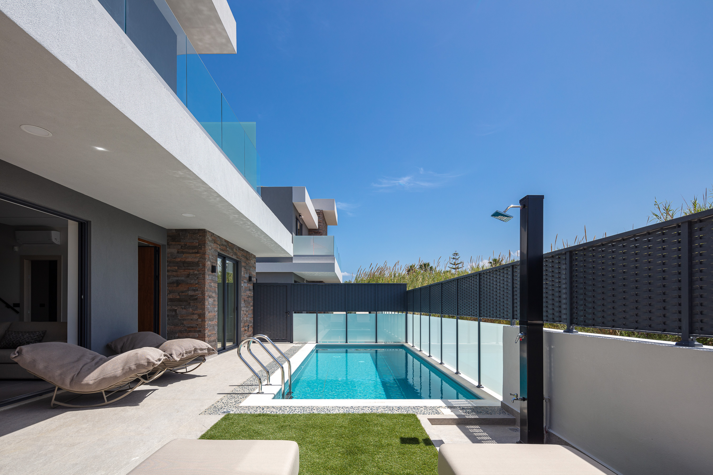 Villa Prasinos Kounoupidiana Chania: Luxury 2-Bedroom Apartment with Private Pool and Spa, Chania Crete