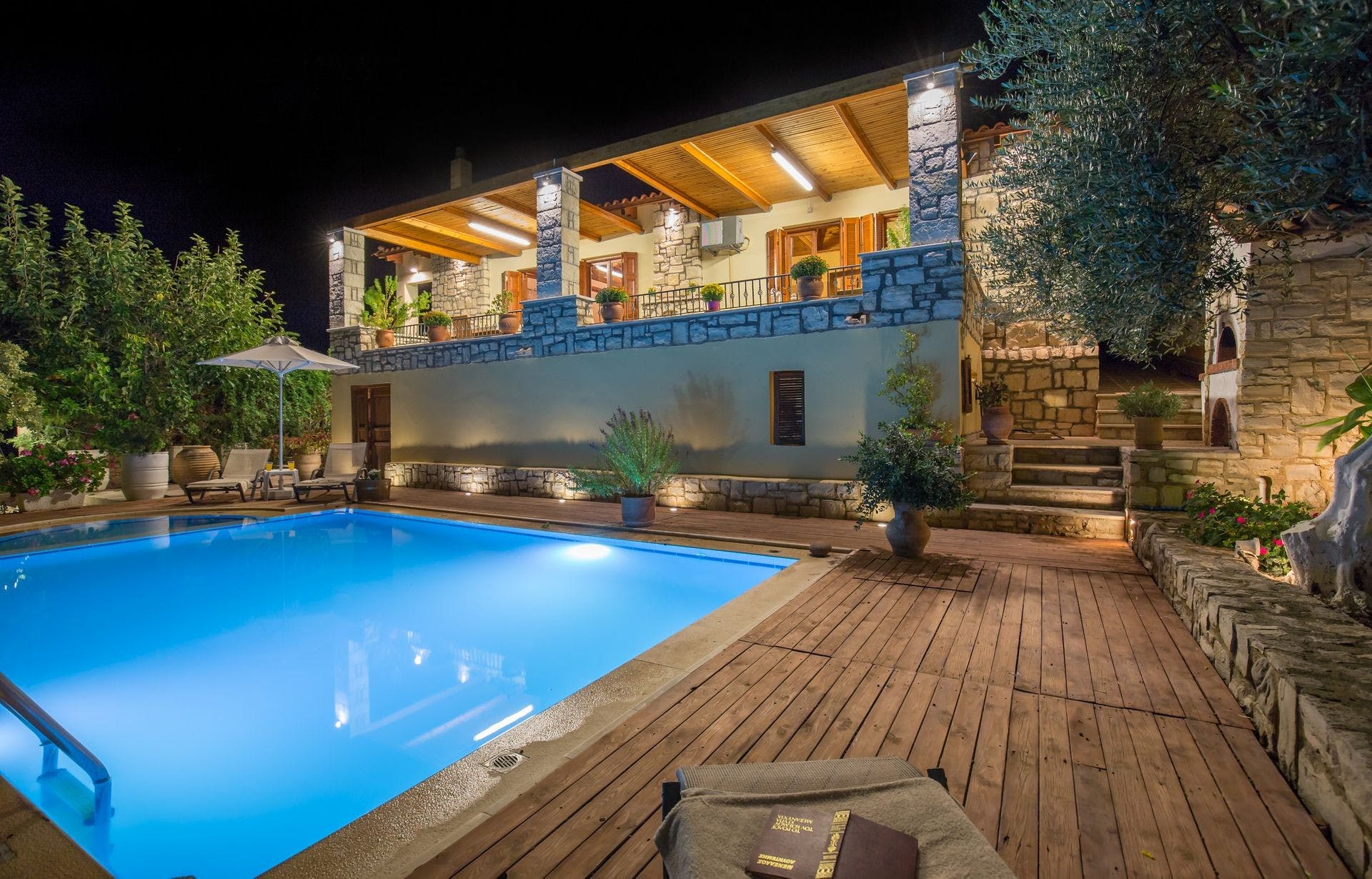 Villa Prasinos Rimondi Rethymno: Luxury 3-Bedroom Villa with Private Pool and Sea Views, Rethymno Crete