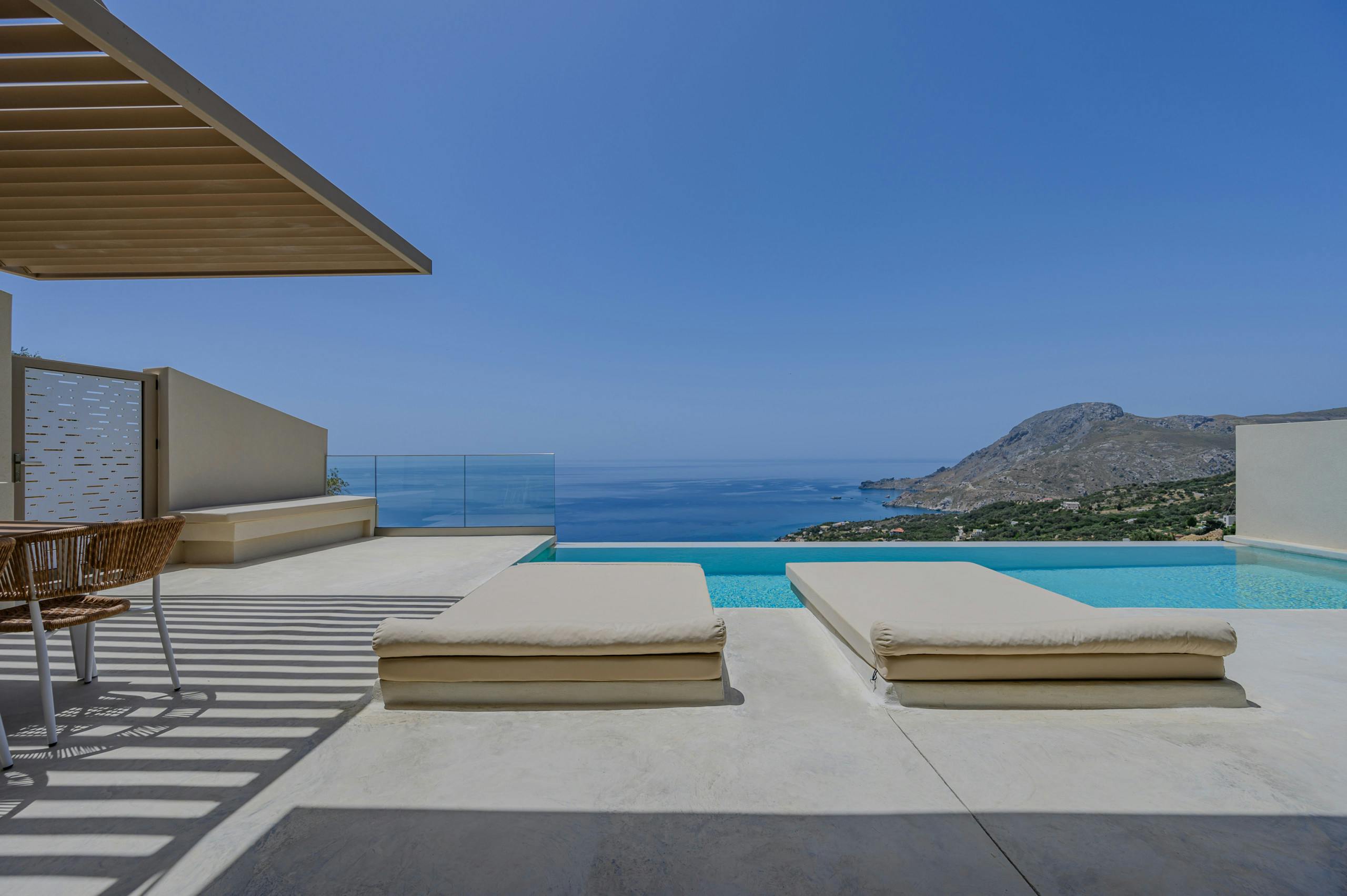 Villa Prasinos Souda Plakias: Luxury 2-Bedroom Villa with Private Pool and Sea Views, Plakias Crete