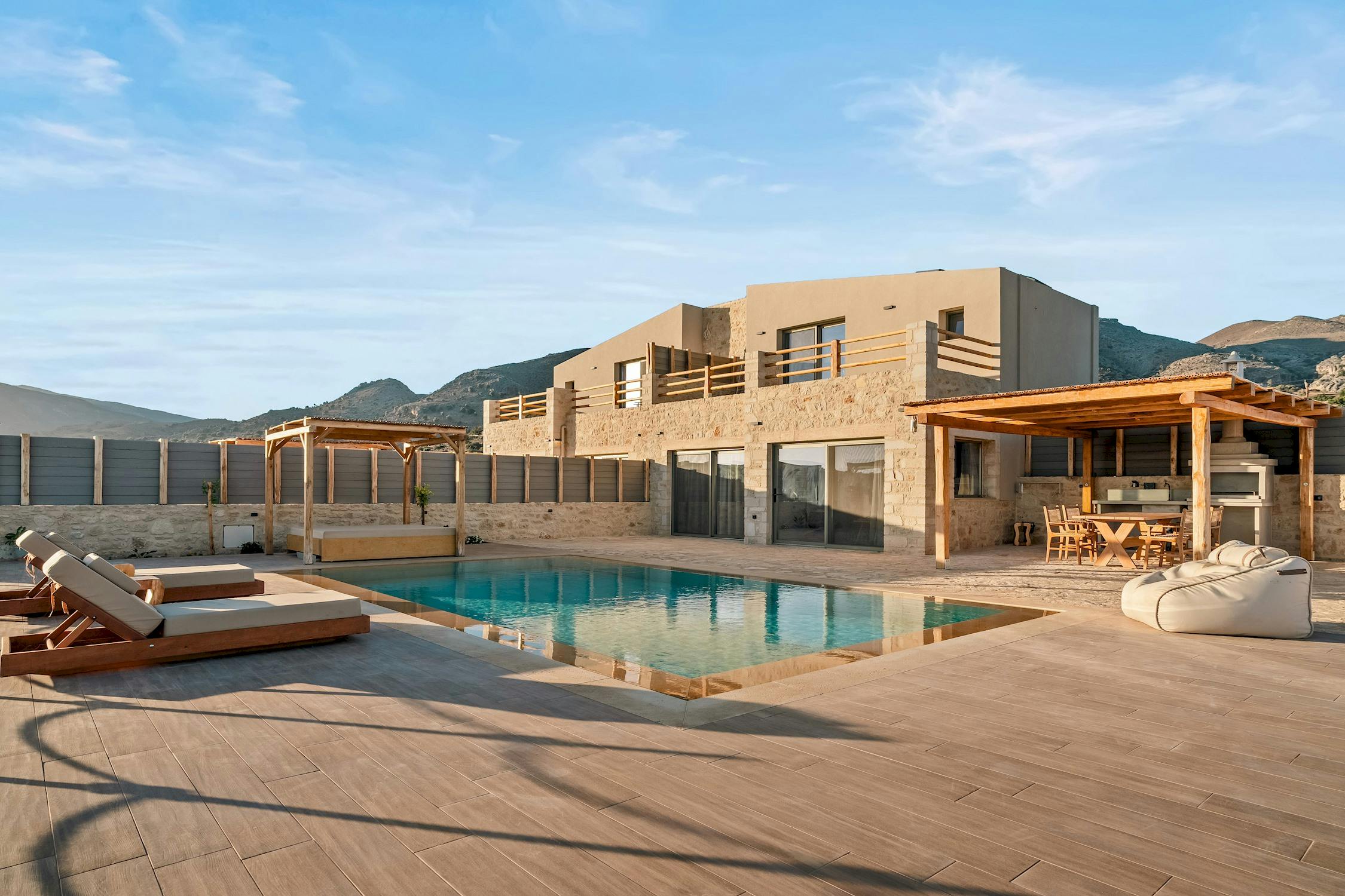 Villa Prasinos Tsoutsouras Lasithi: Luxury 2-Bedroom Villa with Private Pool and Sea Views, Lasithi Crete