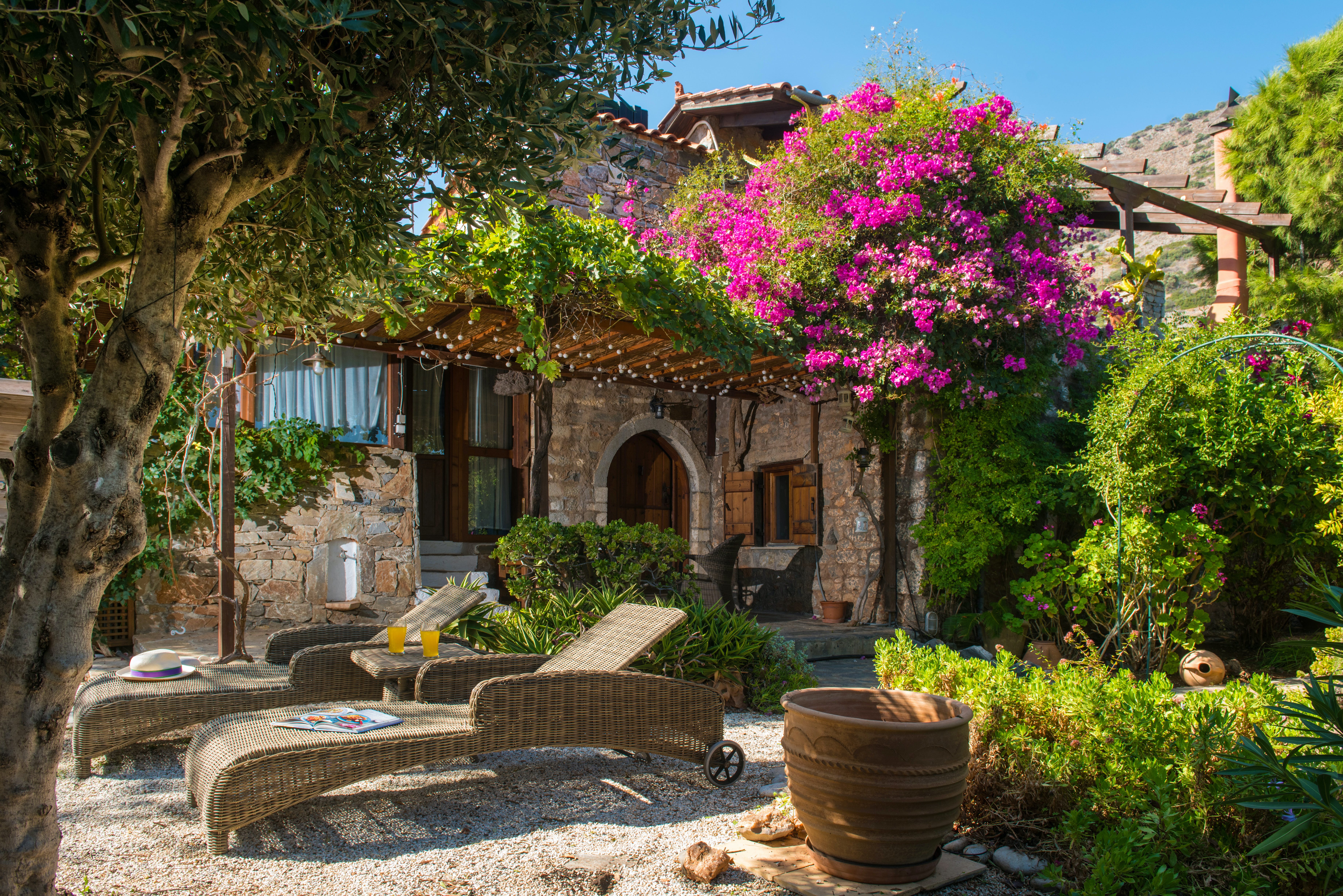 Villa Prasinos Valtos Plaka: Luxury 2-Bedroom Villa with Sea Views and Spa Facilities, Plaka Crete