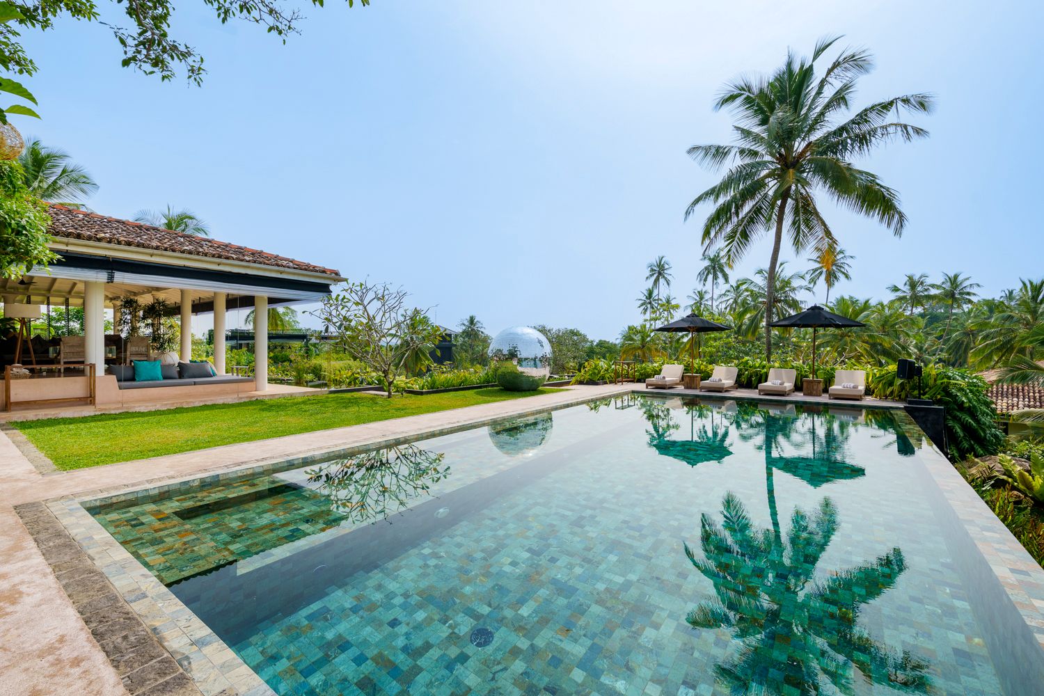 Villa Ranwan Rumassala Galle: 5-Bedroom Hilltop Ocean View Villa in Talpe, Sri Lanka | Sle