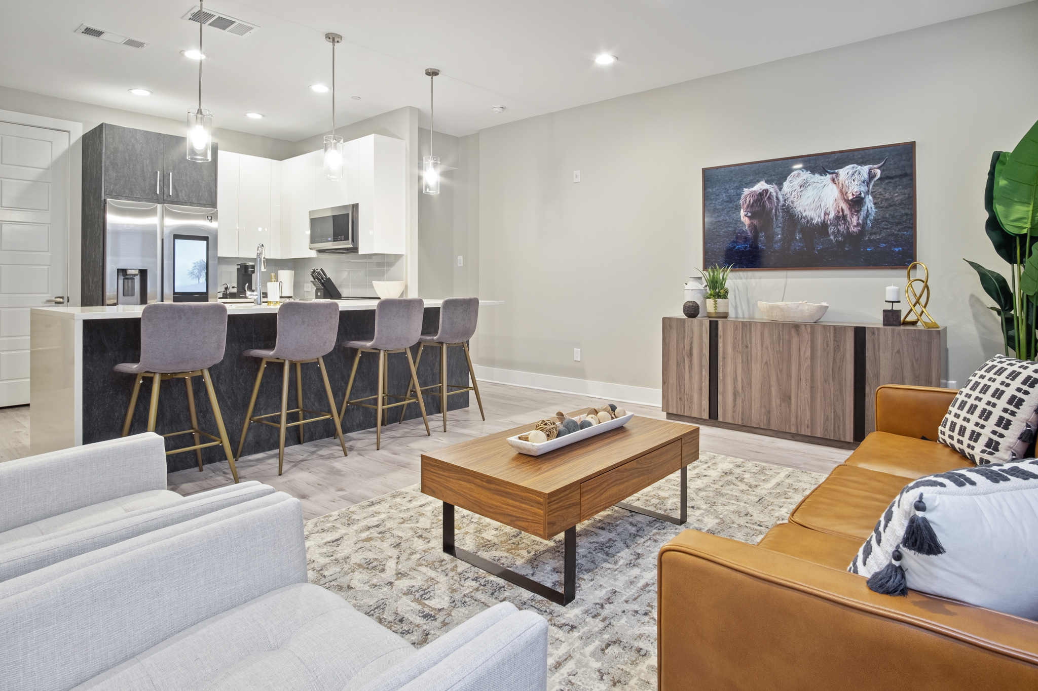 Villa Safira Sycamore Arlington: Modern 2-Bedroom Townhouse Rental with Private Parking in Tarrant County