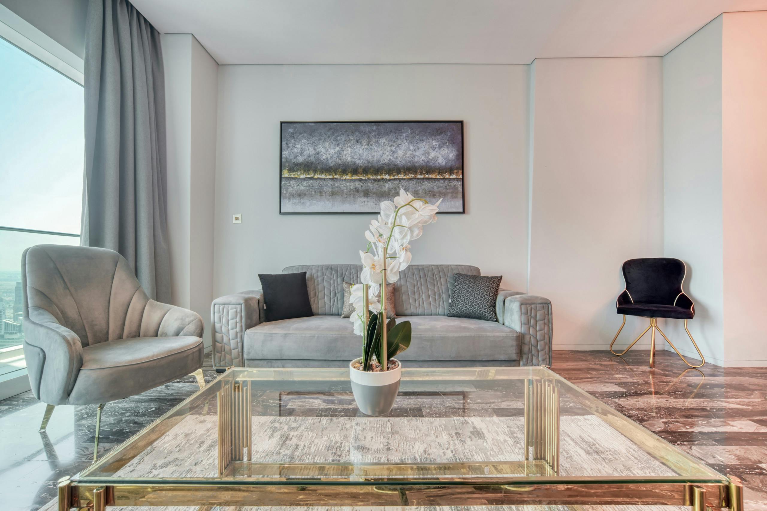 Villa Safran Al Naseem Dubai Marina: Luxury 2-Bedroom Apartment with Seaview, Pool and Spa, Dubai Marina