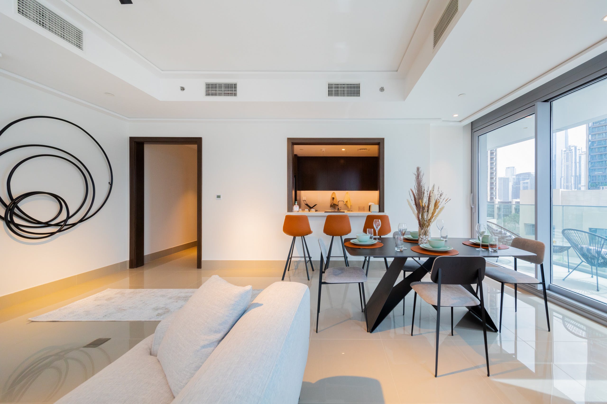 Villa Safran Alserkal Zaabeel: Luxury 2-Bedroom Apartment with Pool and Seaview in Zaabeel Dubai