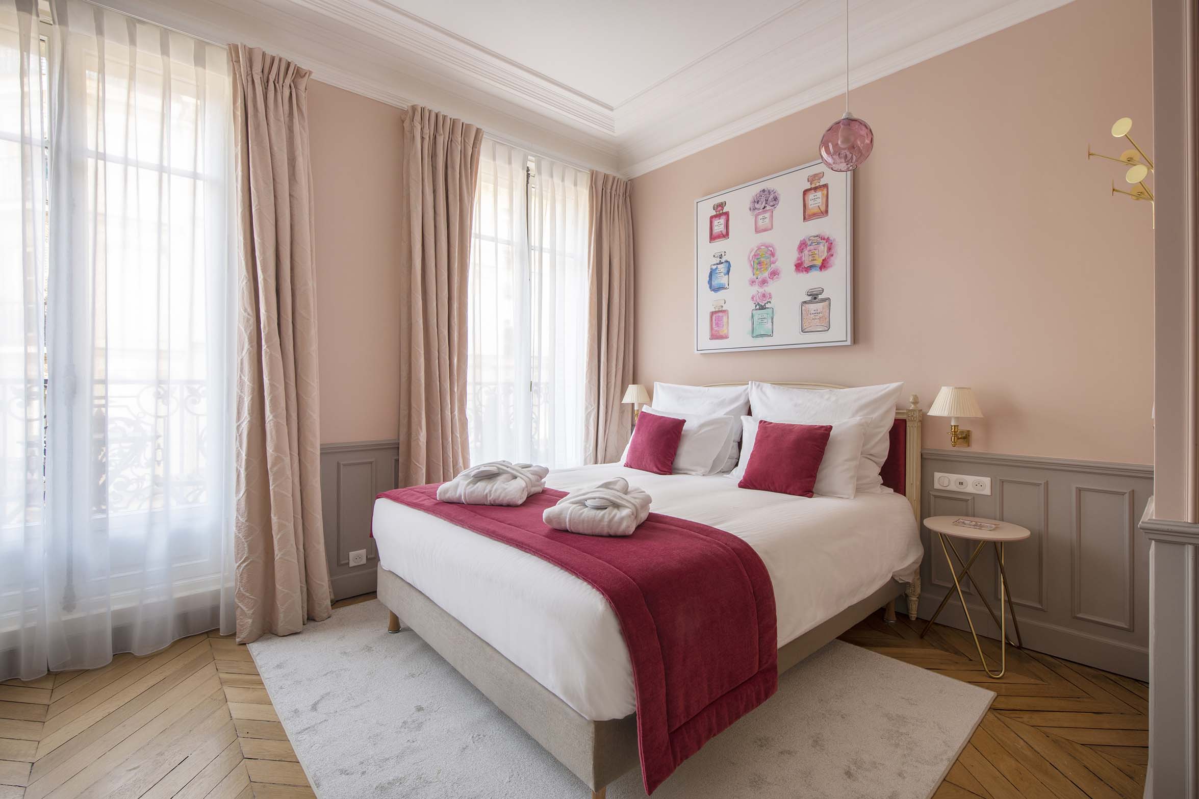 Villa Vaudaire Rue des Francs Bourgeois Le Marais: Luxury 1-Bedroom Apartment with Air Conditioning and Spa, Le Marais Paris
