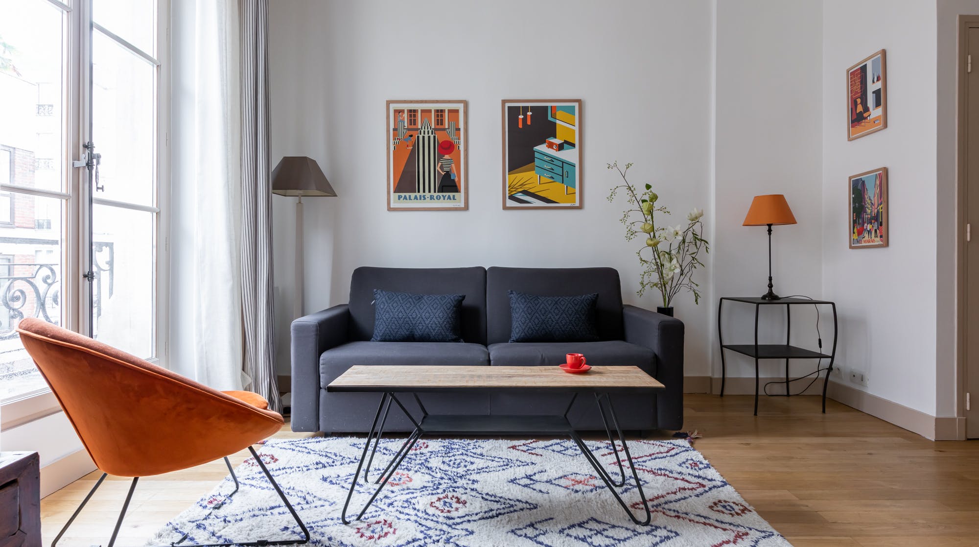 Villa Safran Archives Marais Paris: Luxury 1-Bedroom Apartment with Family-Friendly Features in Le Marais, Paris