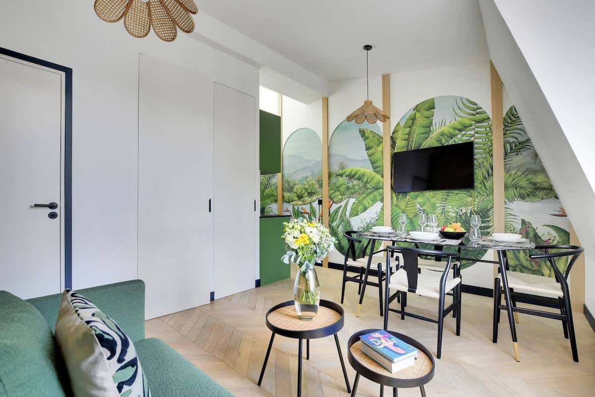 Villa Safran Bercy Bastille 1294455: Charming 1-Bedroom Apartment Rental with Family-Friendly Features in Bastille Bercy Paris