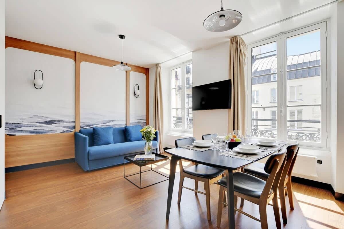 Villa Safran Bercy Bastille 1294482: Chic 1-Bedroom Apartment with Bathtub and Sauna, Bastille Bercy Paris