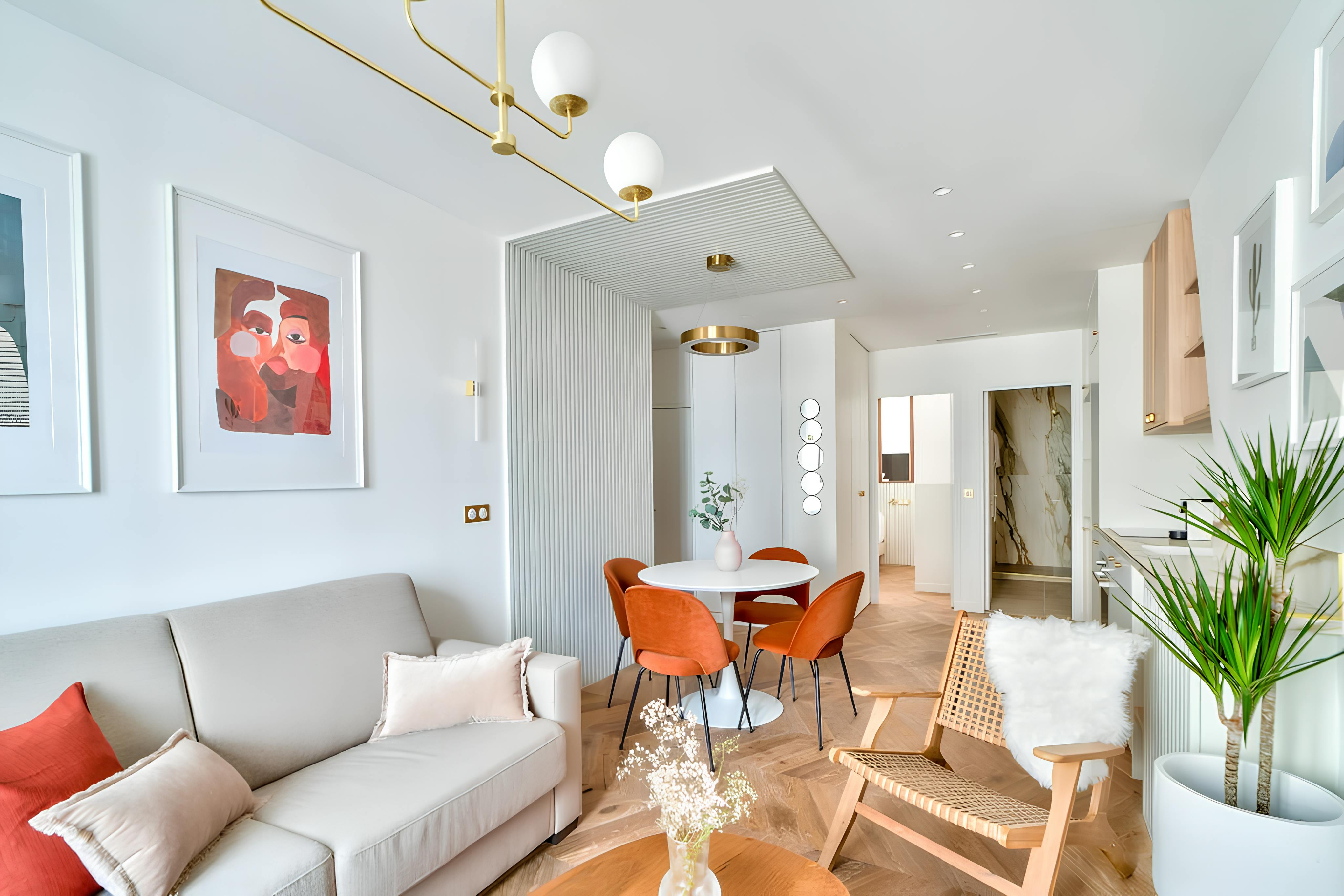 Villa Safran Bonne Nouvelle Paris 1114612: Luxury 1-Bedroom Apartment with Spa and Air-Con, Grands Boulevards Paris