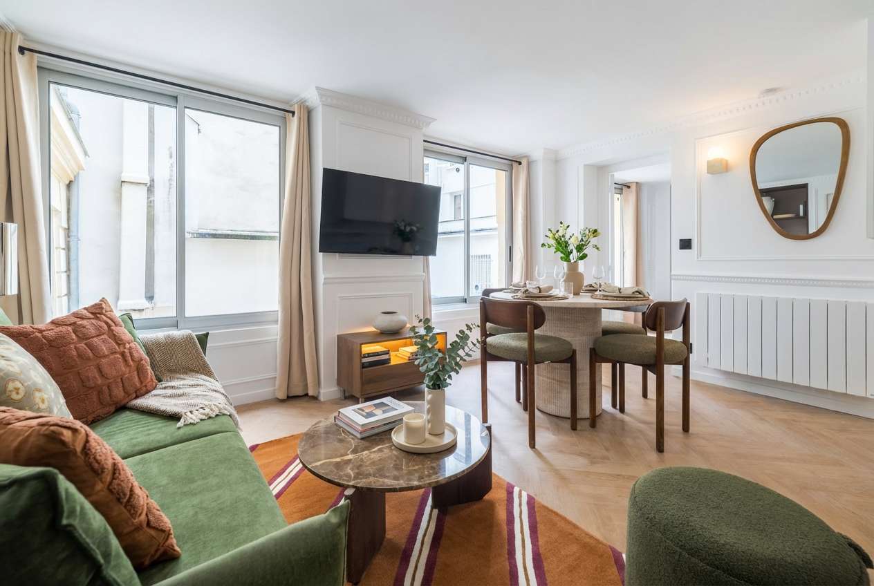 Villa Safran Bonne Nouvelle Paris 1467035: Luxury 1-Bedroom Apartment with Private Parking, Grands Boulevards Paris