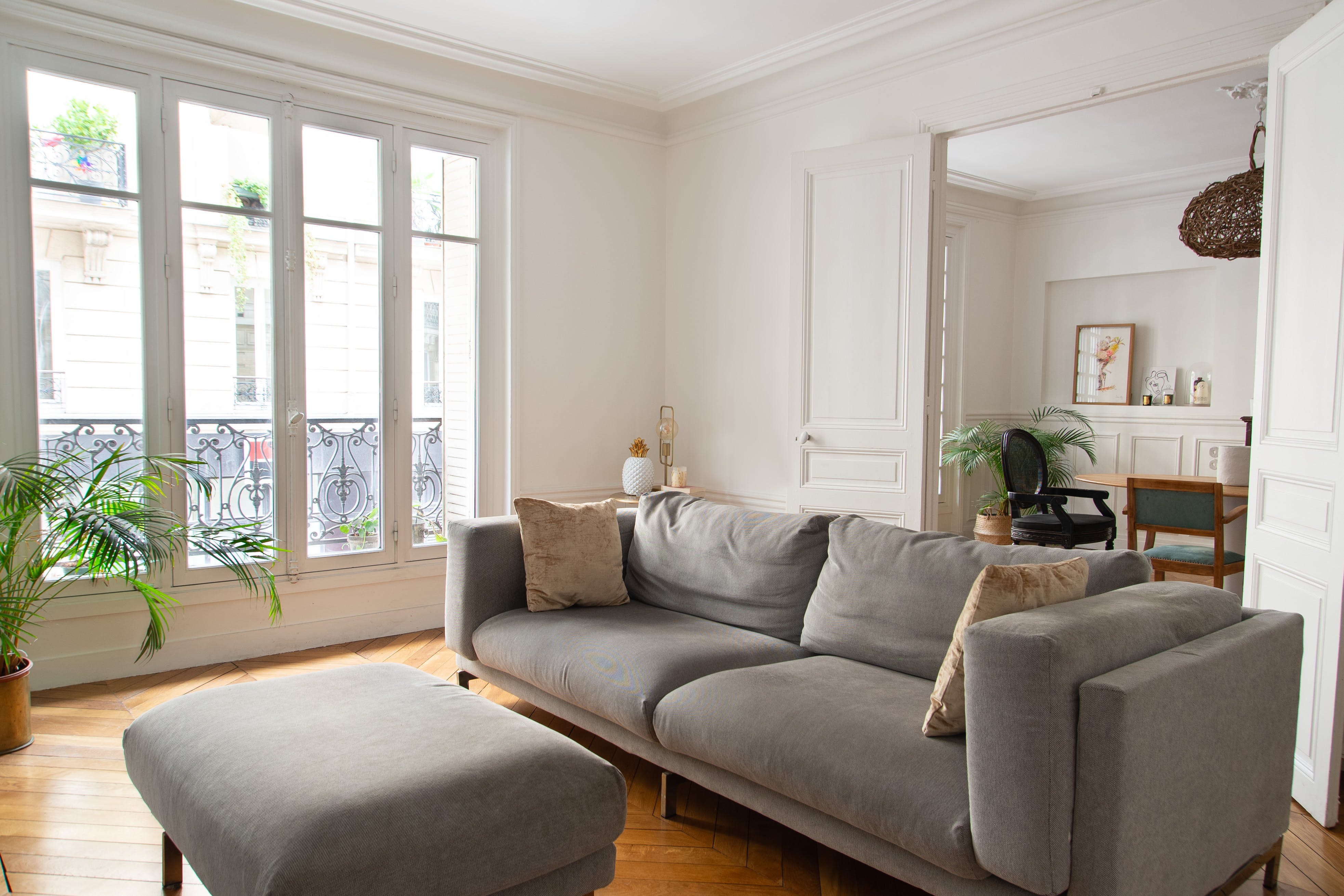 Villa Safran Buttes Chaumont: Luxury 1-Bedroom Apartment with Spa and Private Parking, Belleville – Buttes Chaumont