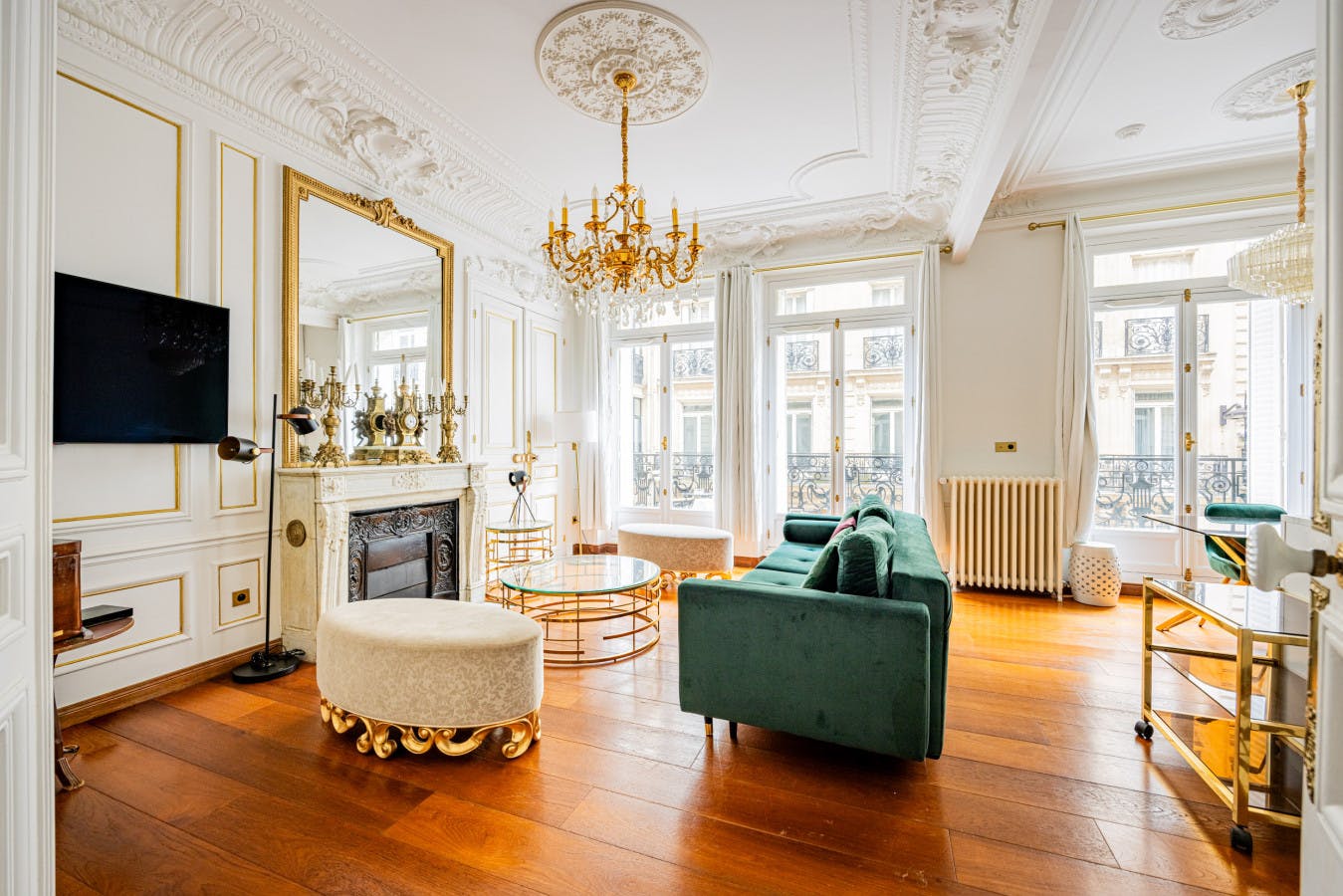 Villa Safran Chaillot Paris 1456135: Chic 2-Bedroom Apartment with Spa and Parking, Arc de Triomphe, Paris