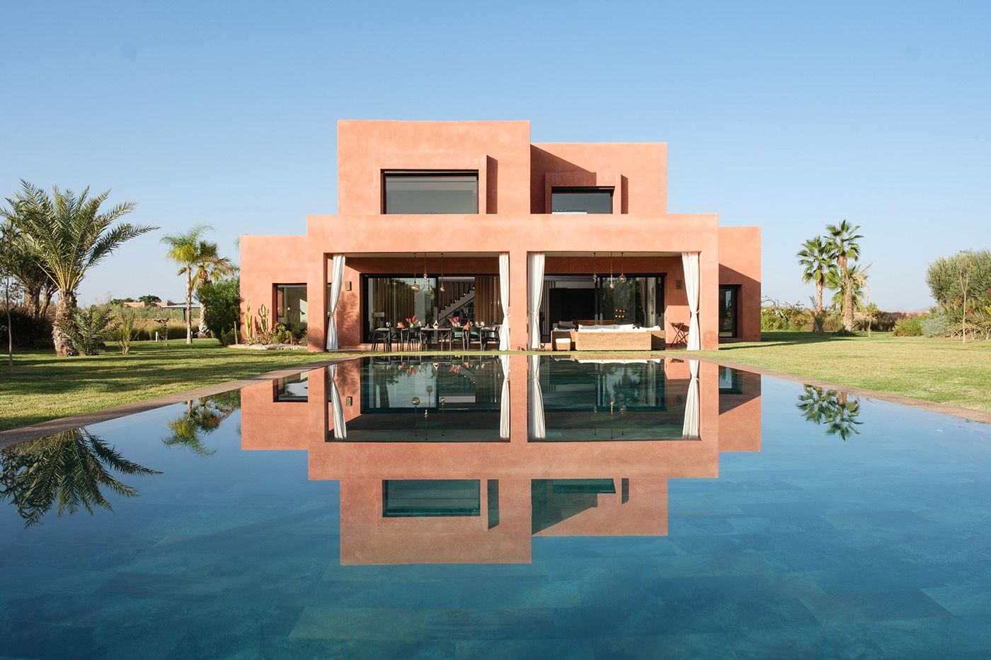 Villa Safran Chaouki Marrakech: 5-Bedroom Villa with Heated Pool & Spa on Private Grounds Ne