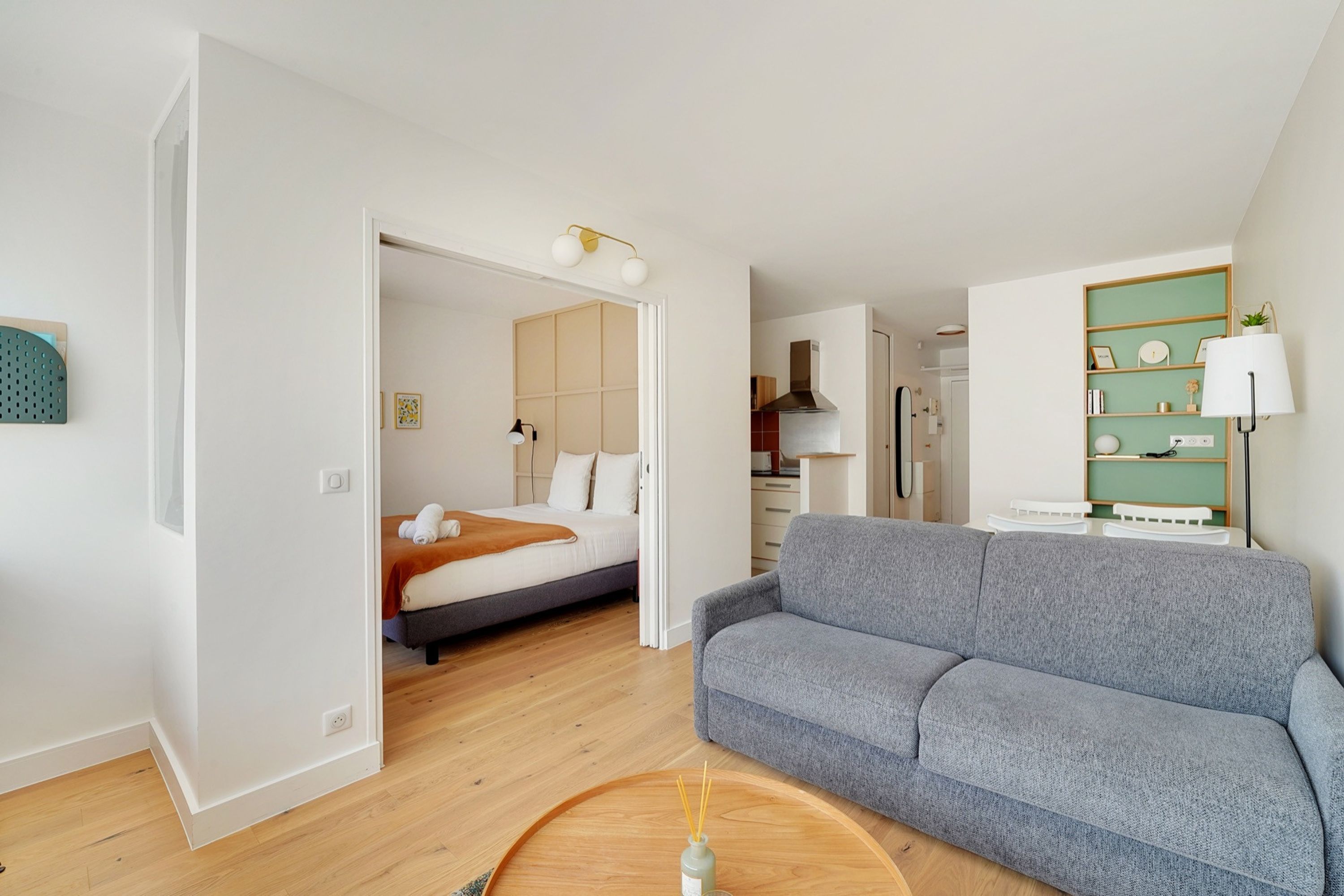 Villa Safran Charonne Paris 1284533: Luxury 1-Bedroom Apartment with Private Parking in Père Lachaise Charonne