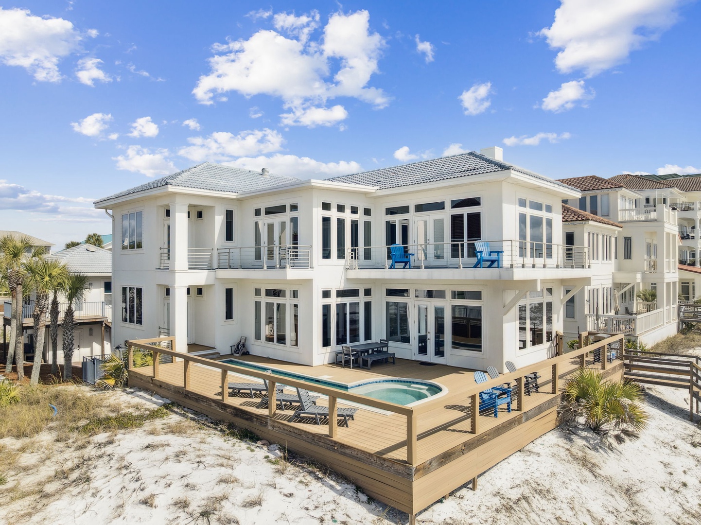 Villa Safran Choctaw Okaloosa: Luxury 8-Bedroom Villa with Private Pool and Sea Views, Okaloosa County