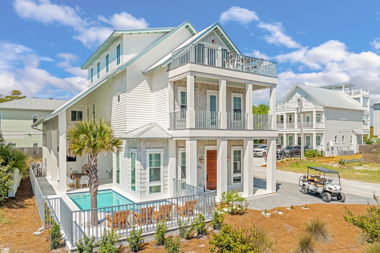 Villa Safran Deer Lake: Luxury 7-Bedroom Villa with Private Pool and Sea Views, Walton County