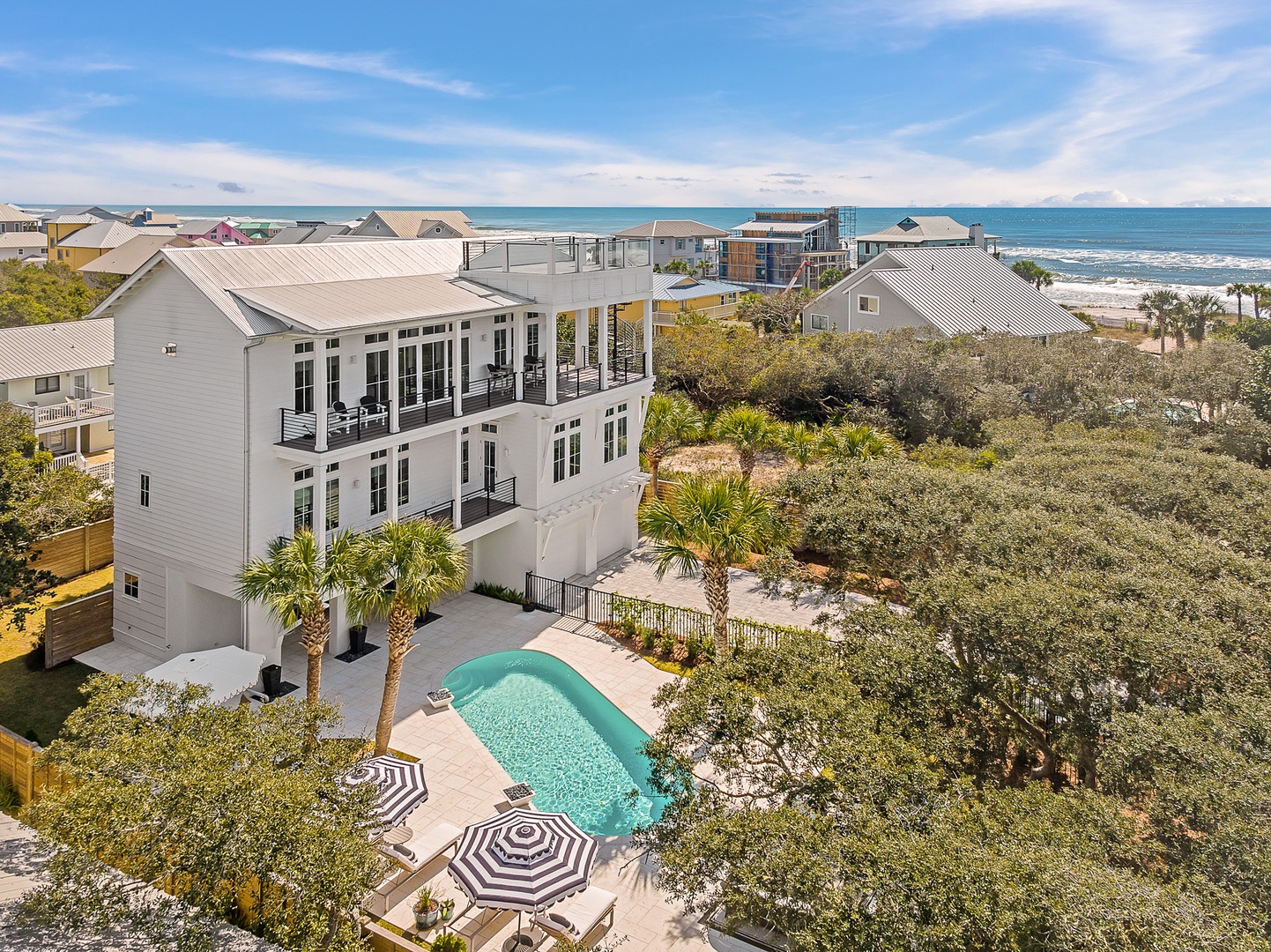 Villa Safran DeerLake Santa Rosa 1453061: Luxury 5-Bedroom Villa with Private Pool and Sea Views, Walton County Florida
