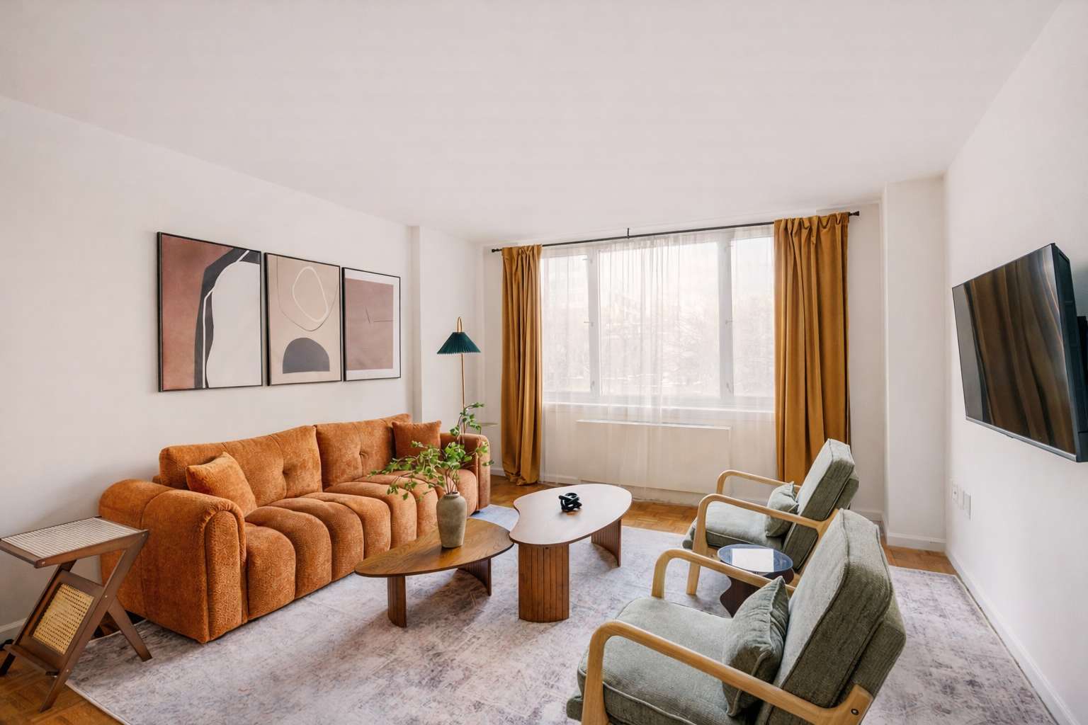 Villa Safran Duffy Times Square: Stylish 2-Bedroom Aparthotel with Gym and Spa, Times Square New York